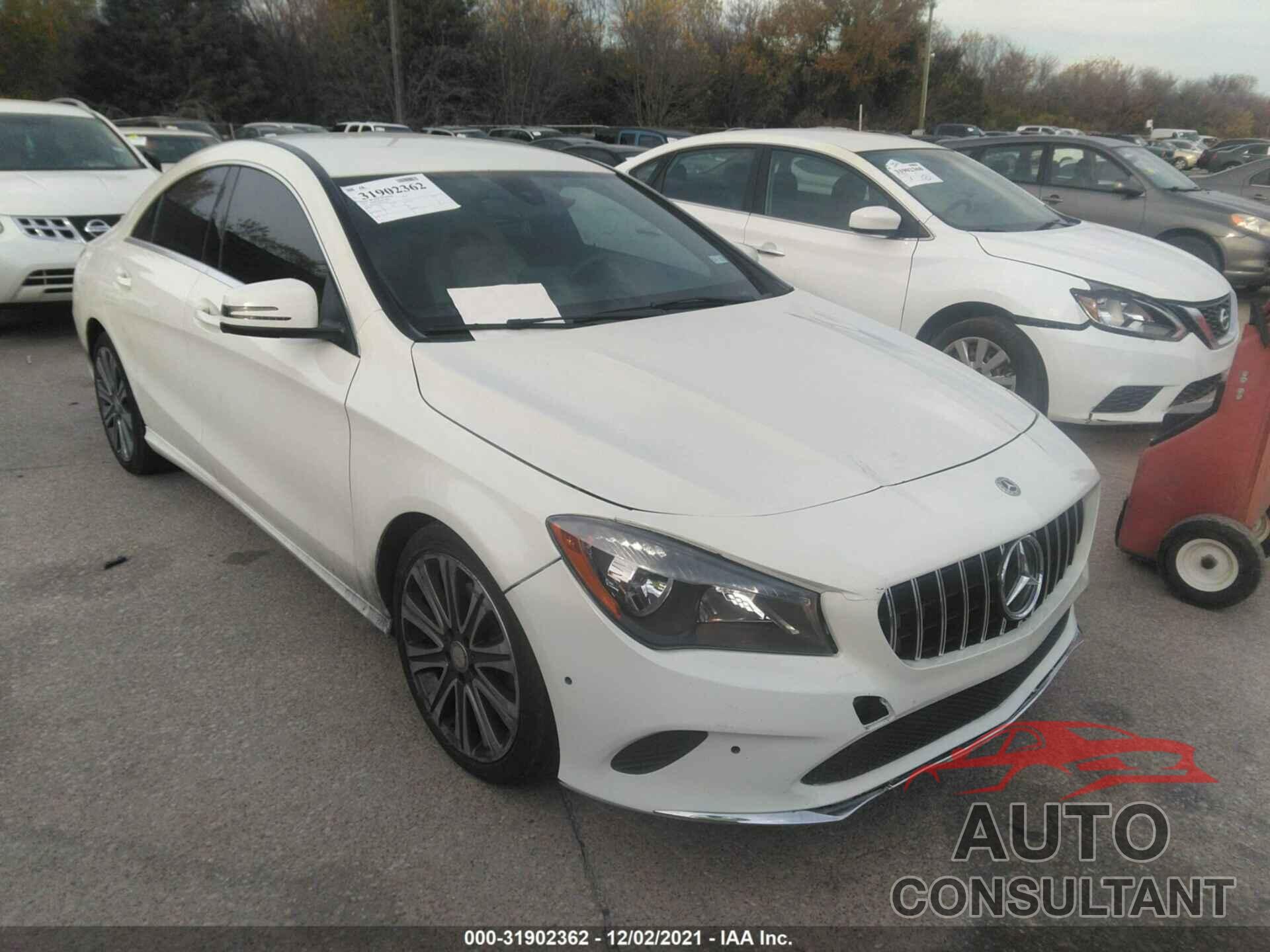 MERCEDES-BENZ CLA 2017 - WDDSJ4EB9HN448619