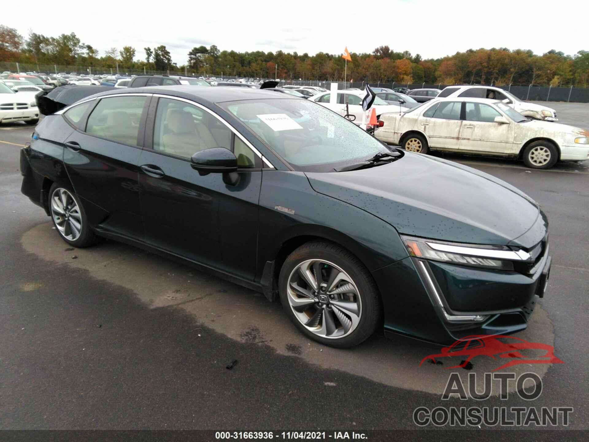 HONDA CLARITY PLUG-IN HYBRID 2018 - JHMZC5F13JC018440