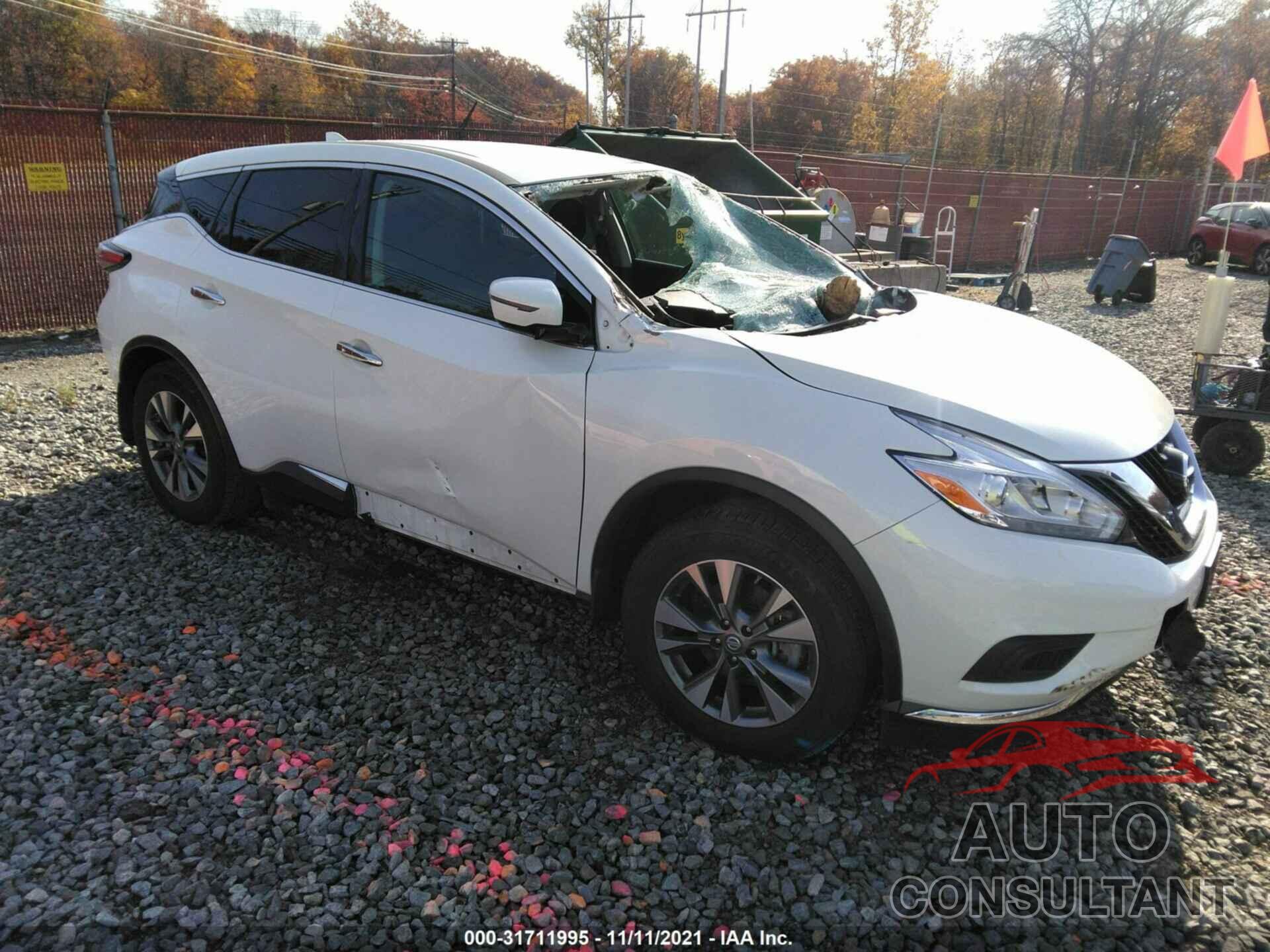 NISSAN MURANO 2017 - 5N1AZ2MH5HN138357