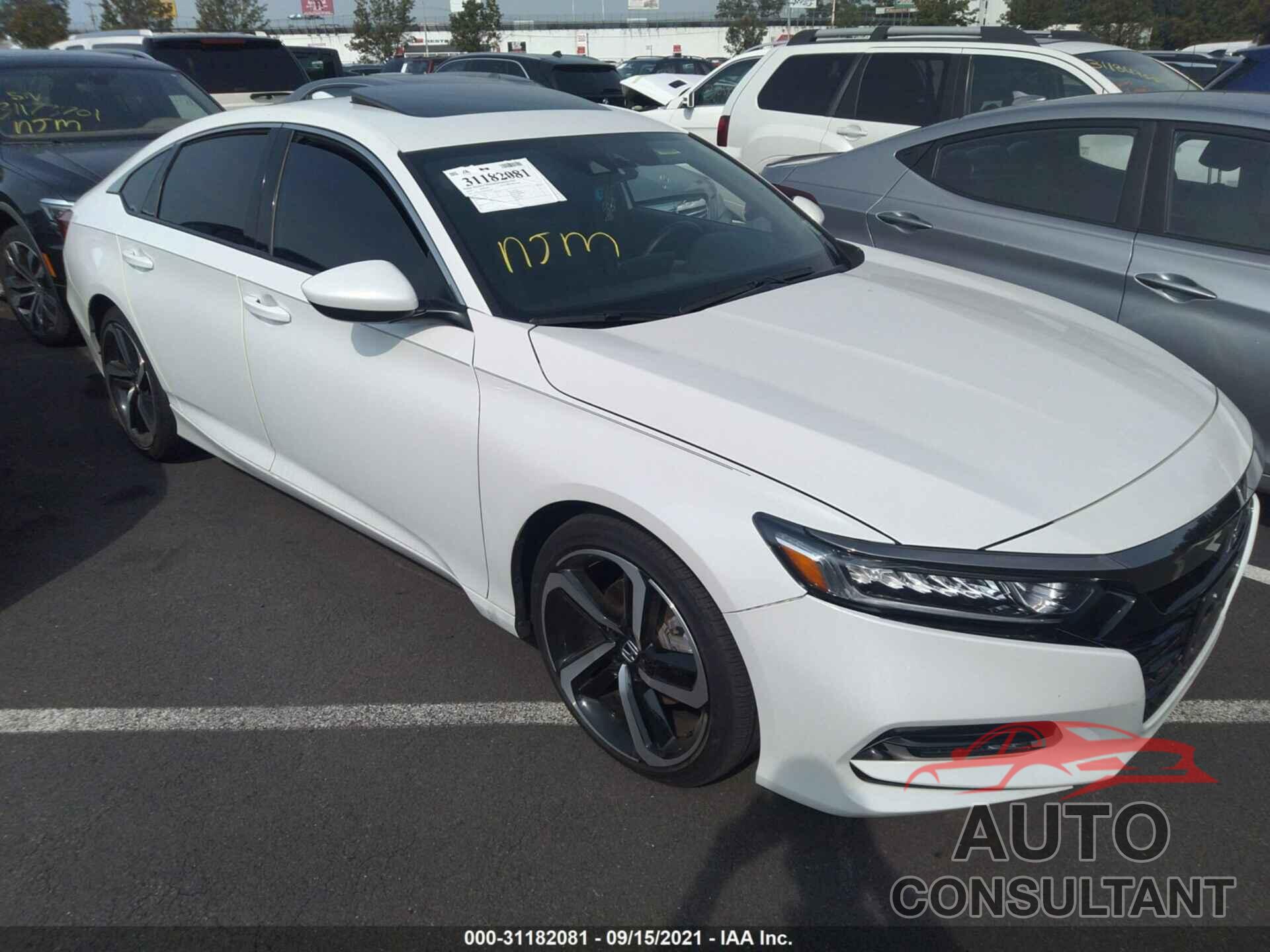 HONDA ACCORD SEDAN 2019 - 1HGCV2E34KA022840