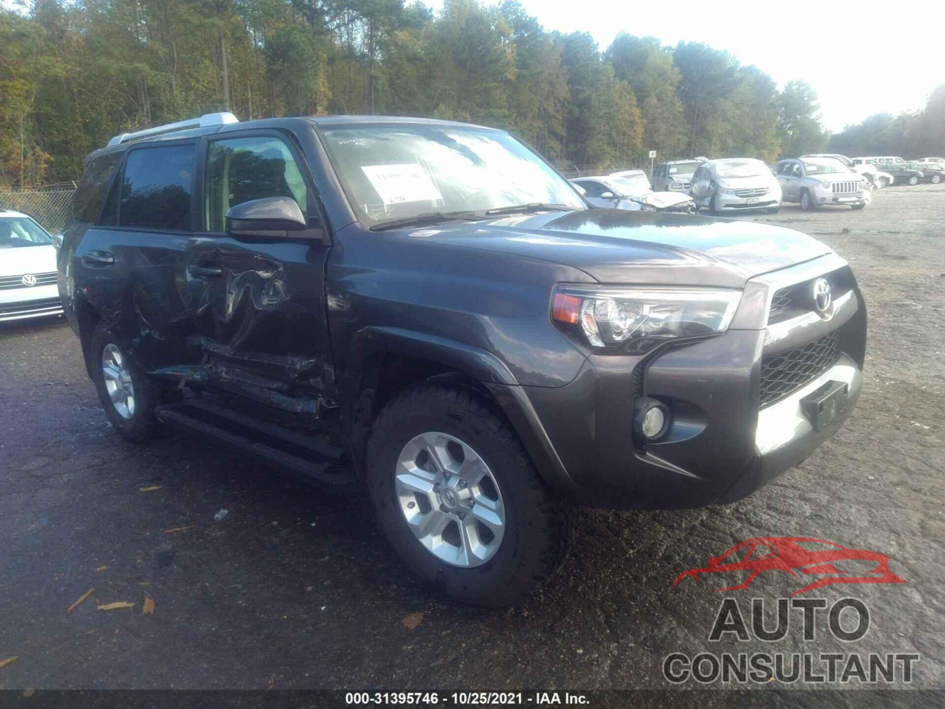 TOYOTA 4RUNNER 2016 - JTEZU5JR6G5114647