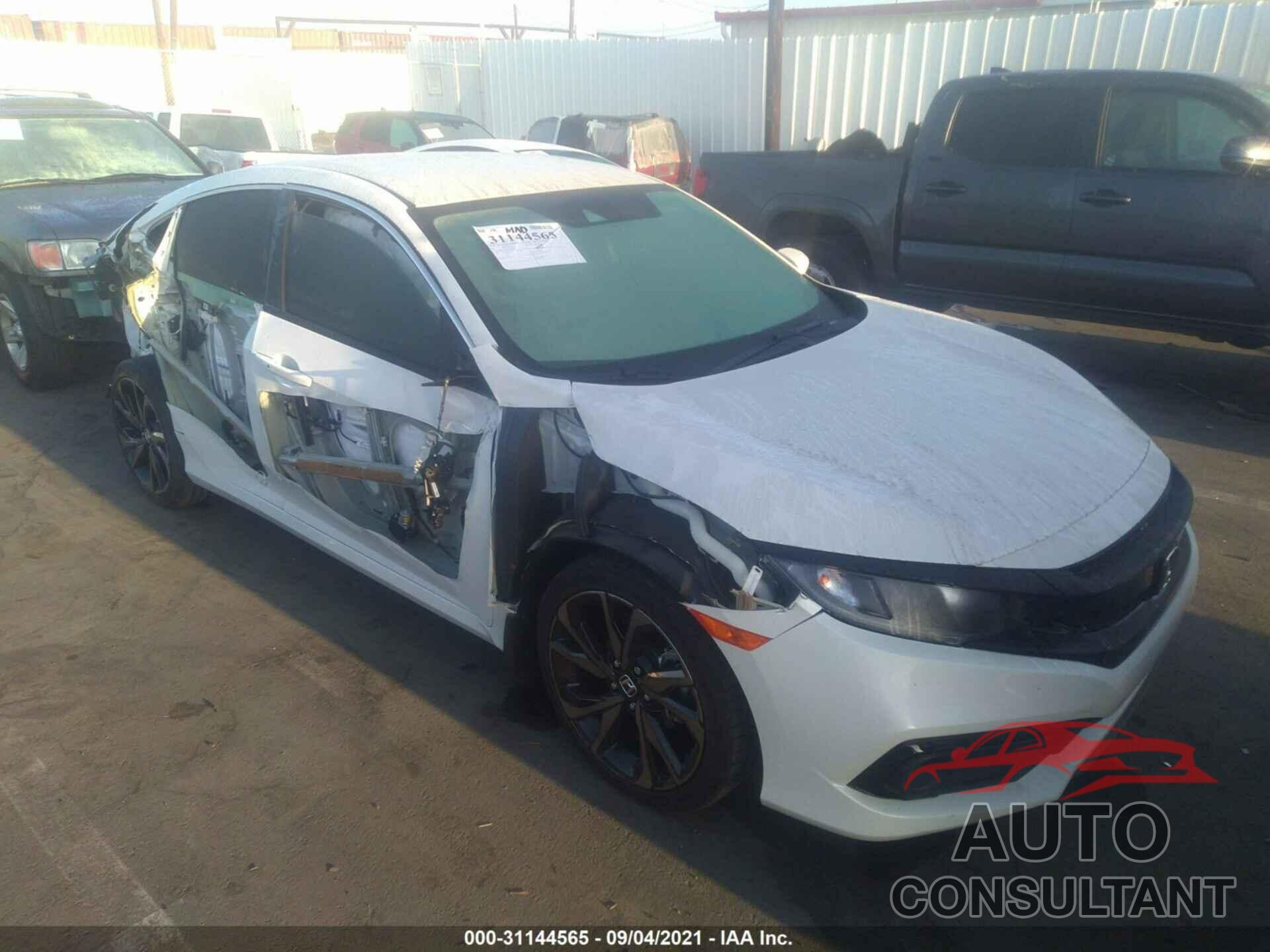 HONDA CIVIC SEDAN 2021 - 2HGFC2F85MH548038