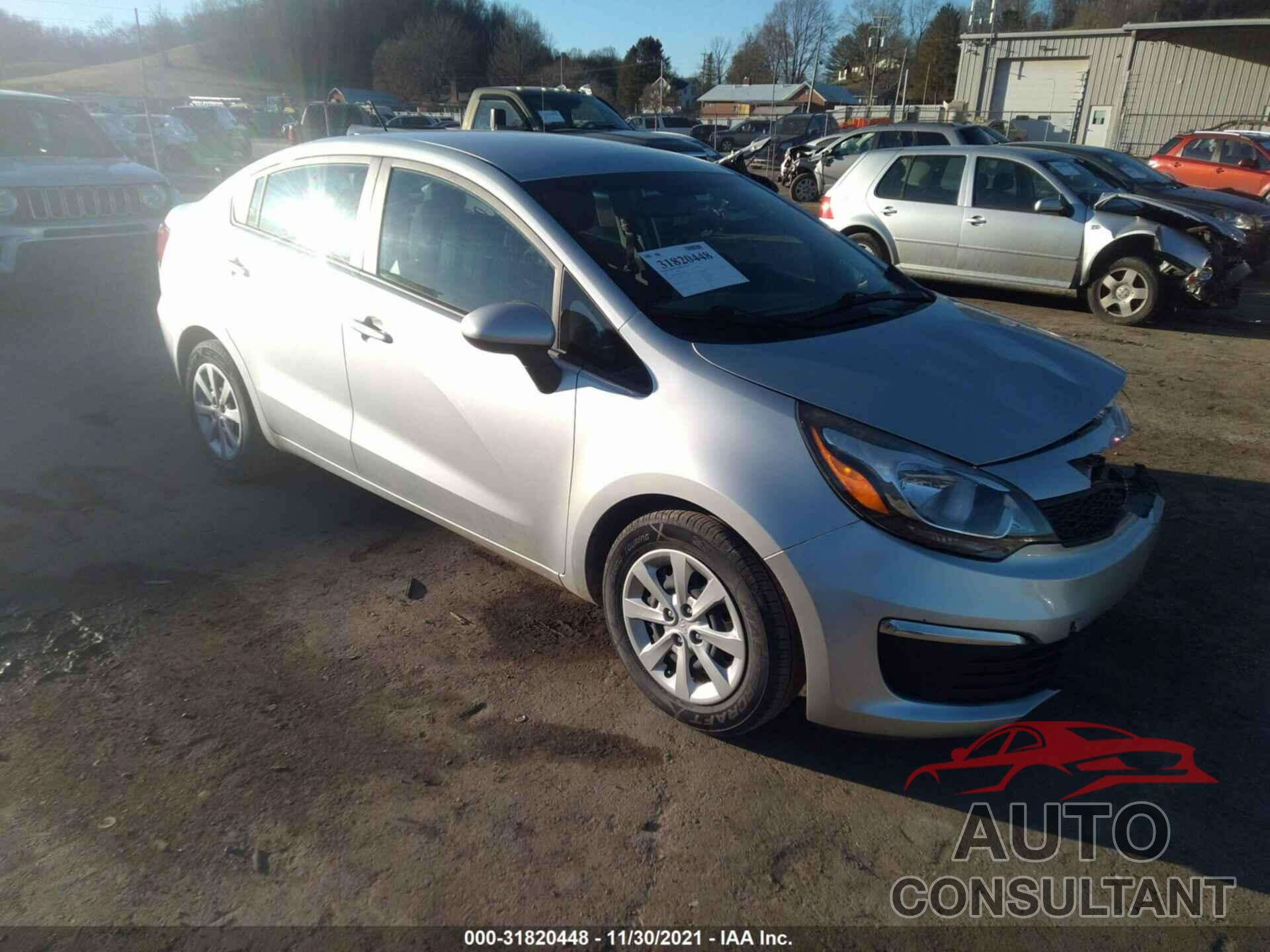 KIA RIO 2017 - KNADM4A37H6015722