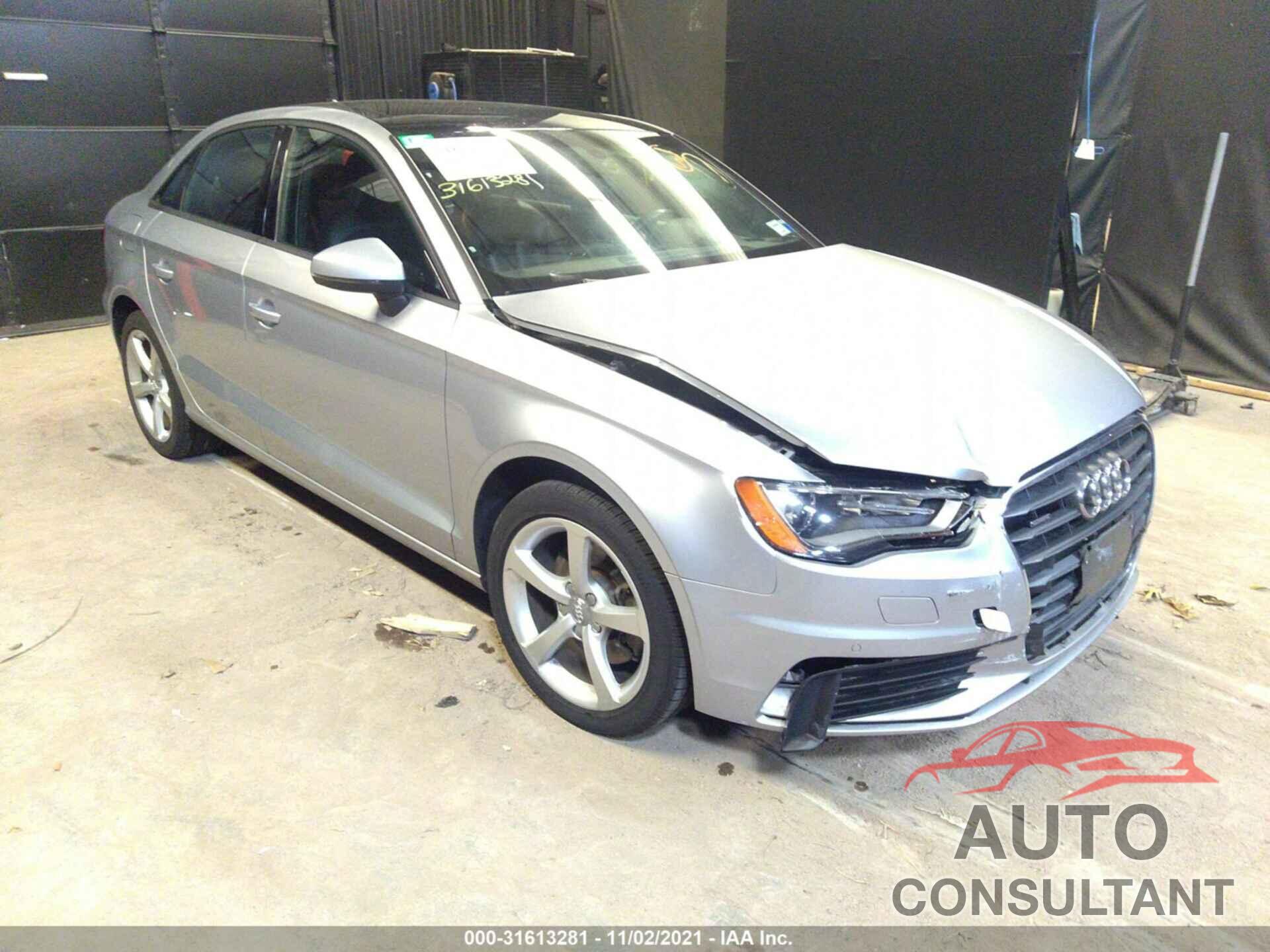 AUDI A3 2016 - WAUB8GFF6G1034340