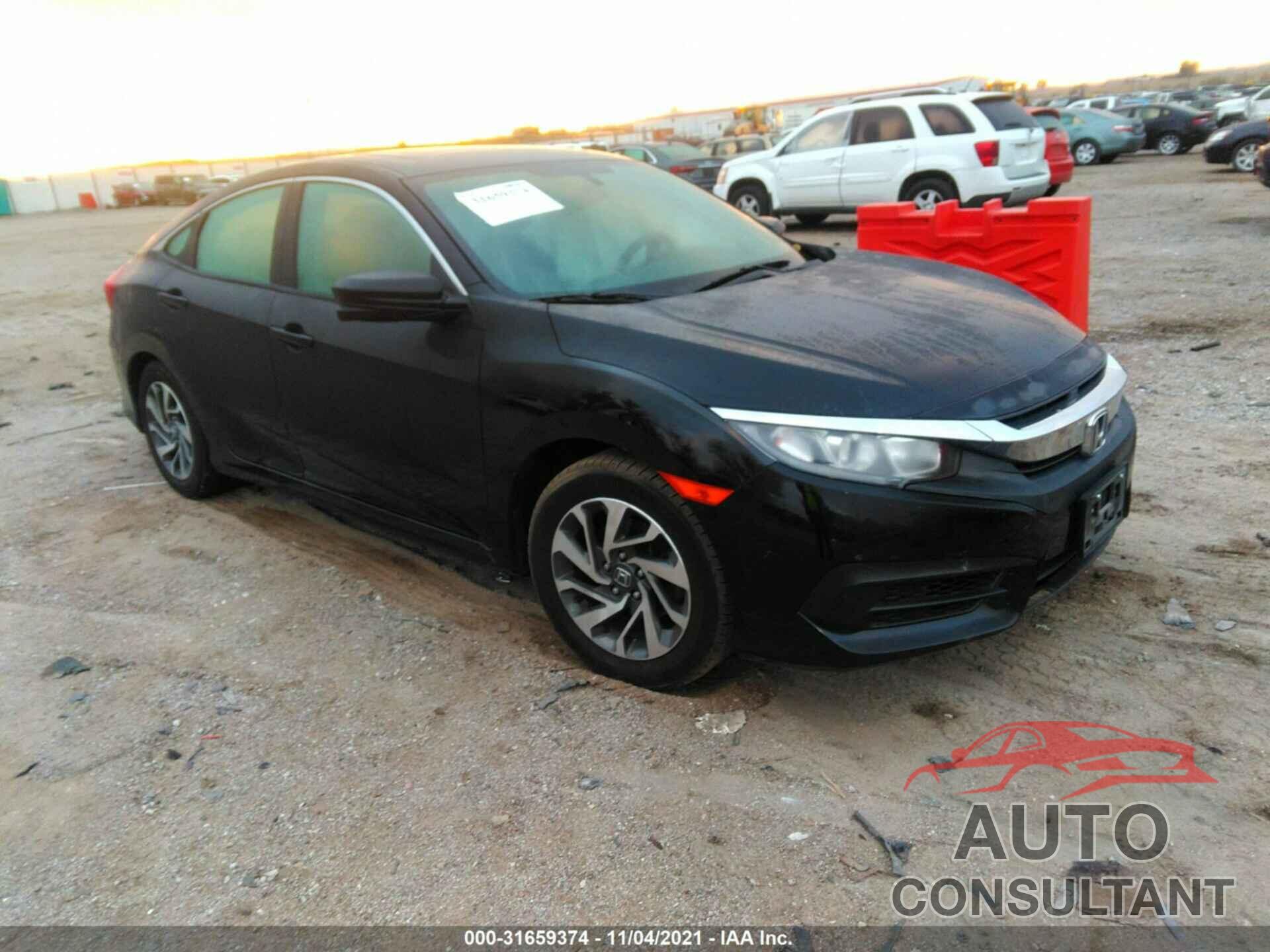 HONDA CIVIC SEDAN 2016 - 19XFC2F71GE051350