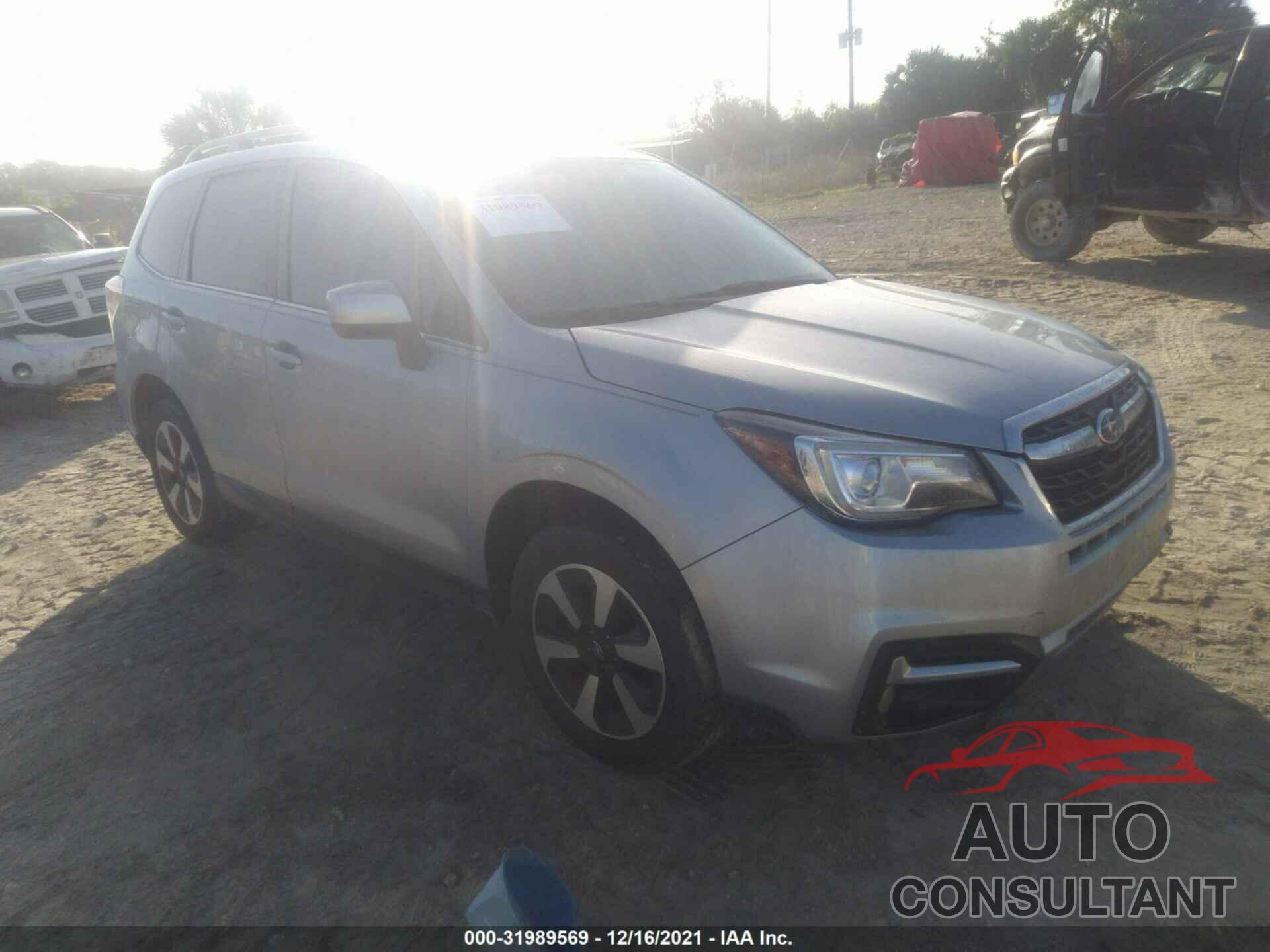 SUBARU FORESTER 2018 - JF2SJARC1JH423134