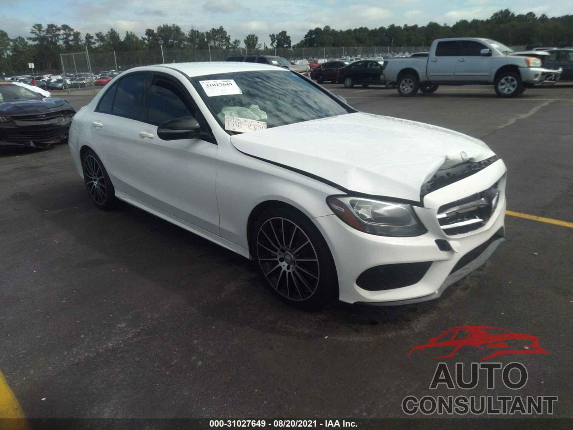 MERCEDES-BENZ C-CLASS 2016 - 55SWF4JB1GU158664