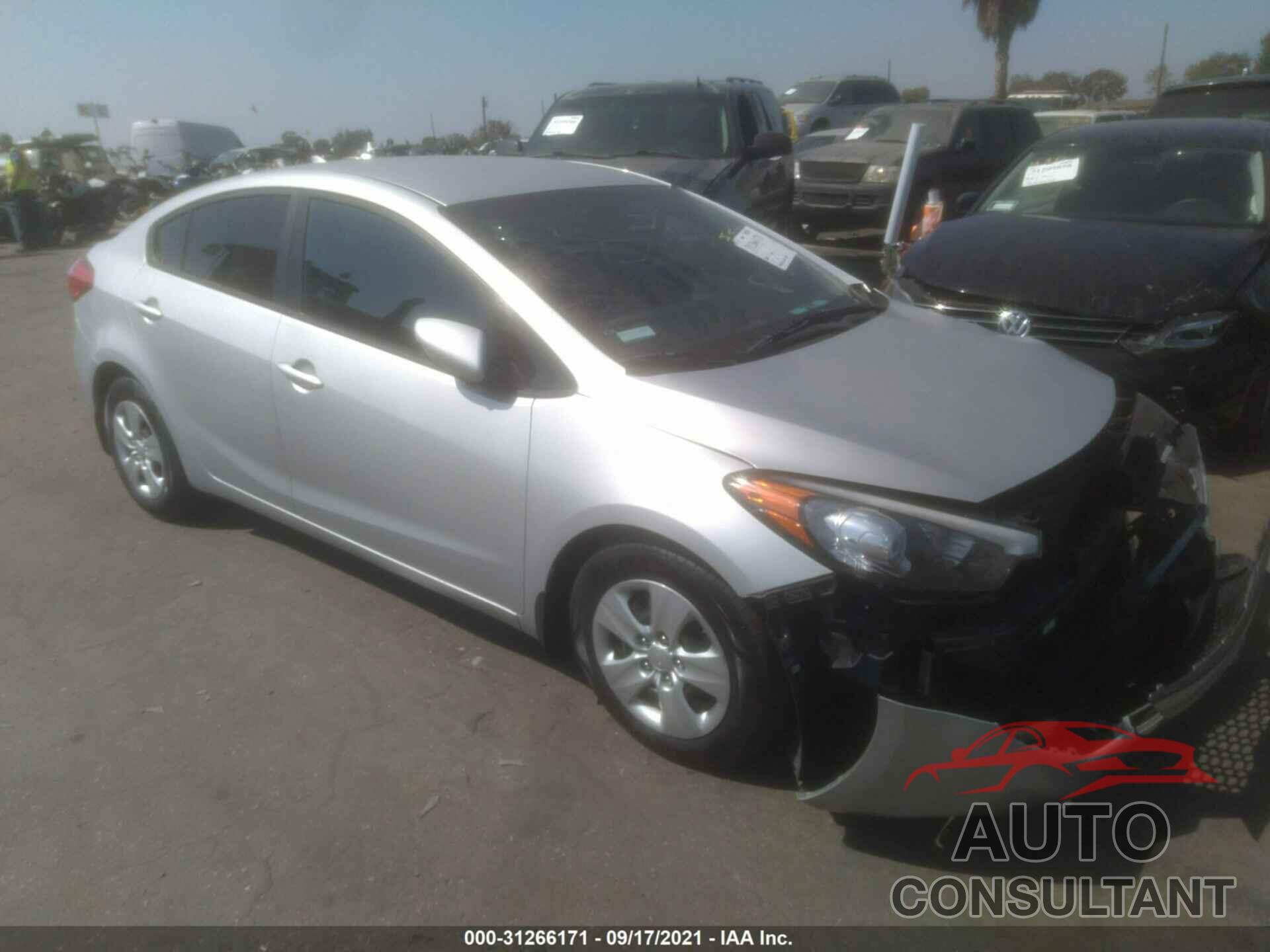 KIA FORTE 2016 - KNAFK4A69G5593592