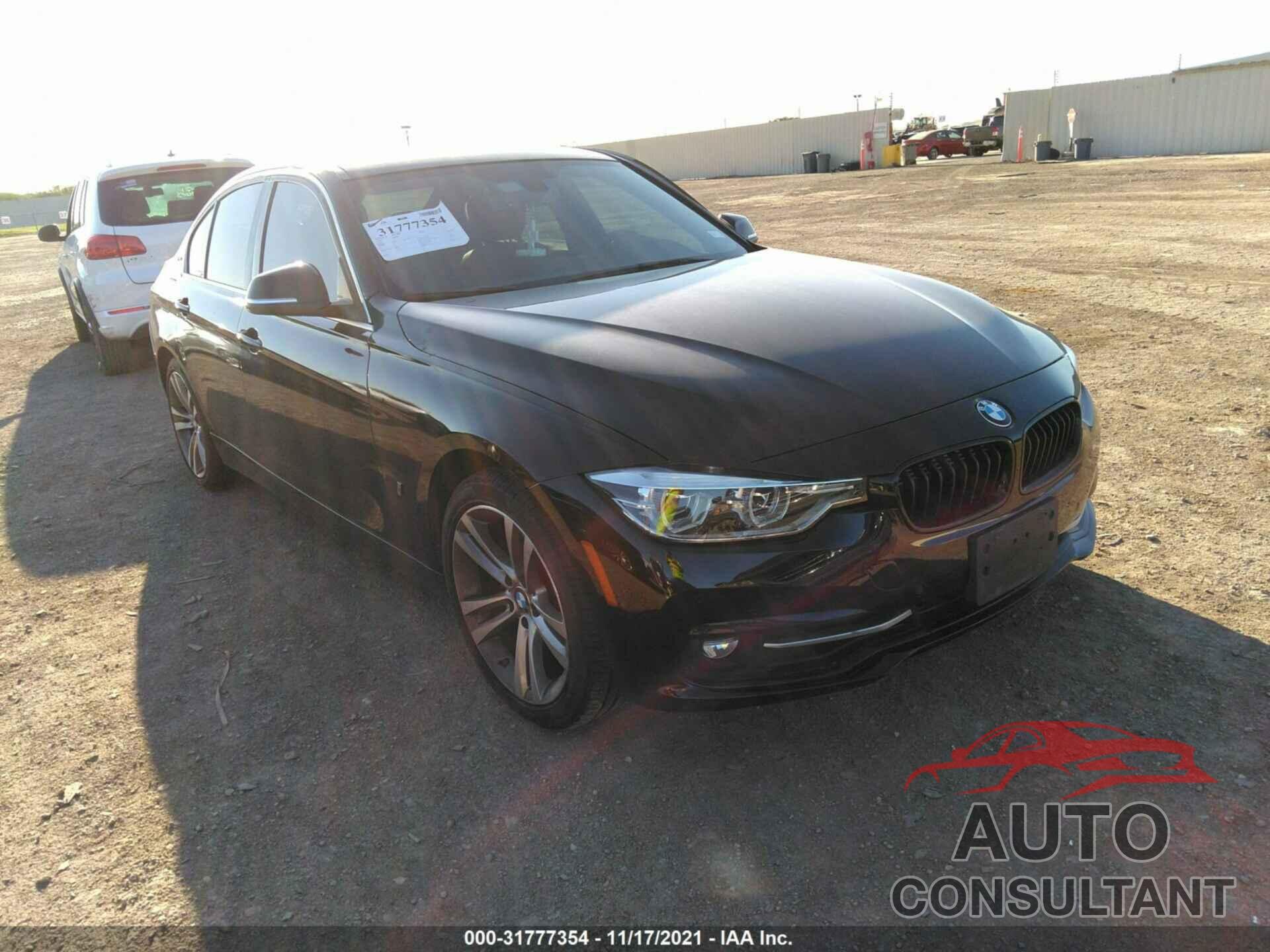 BMW 3 SERIES 2017 - WBA8E1C31HA156356