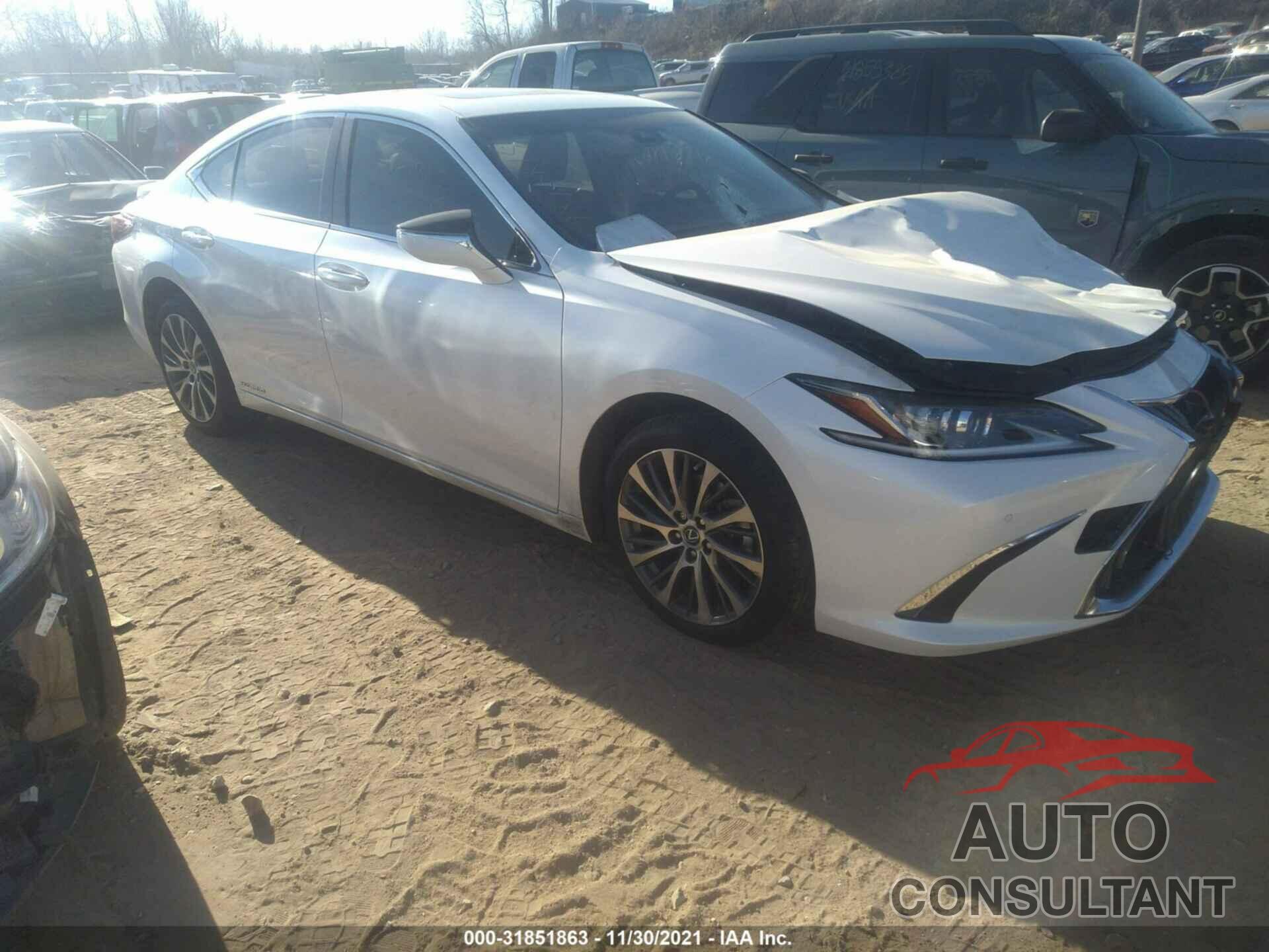 LEXUS ES 2019 - JTHB21B16K2007927