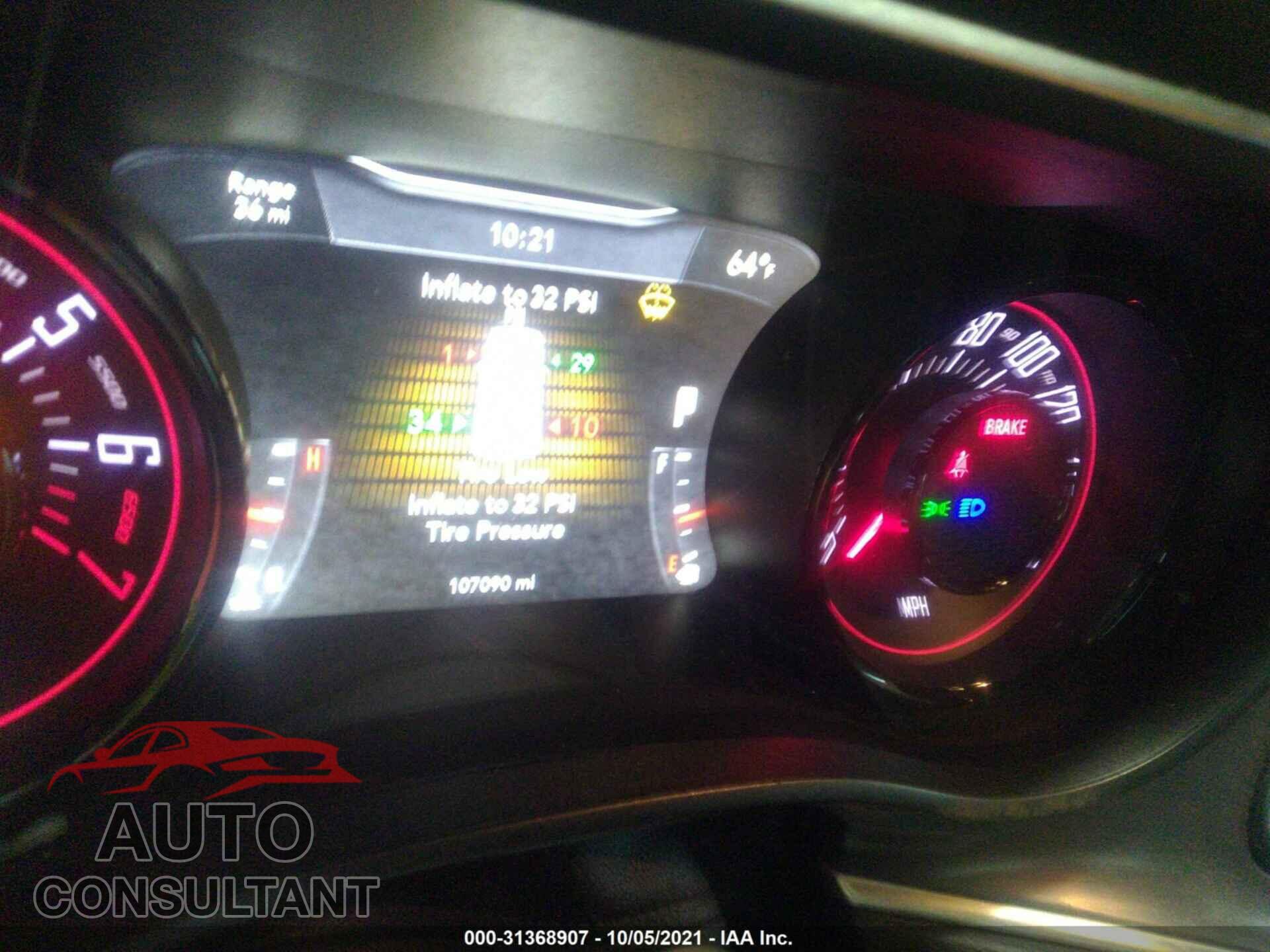 DODGE CHALLENGER 2016 - 2C3CDZAG5GH178224