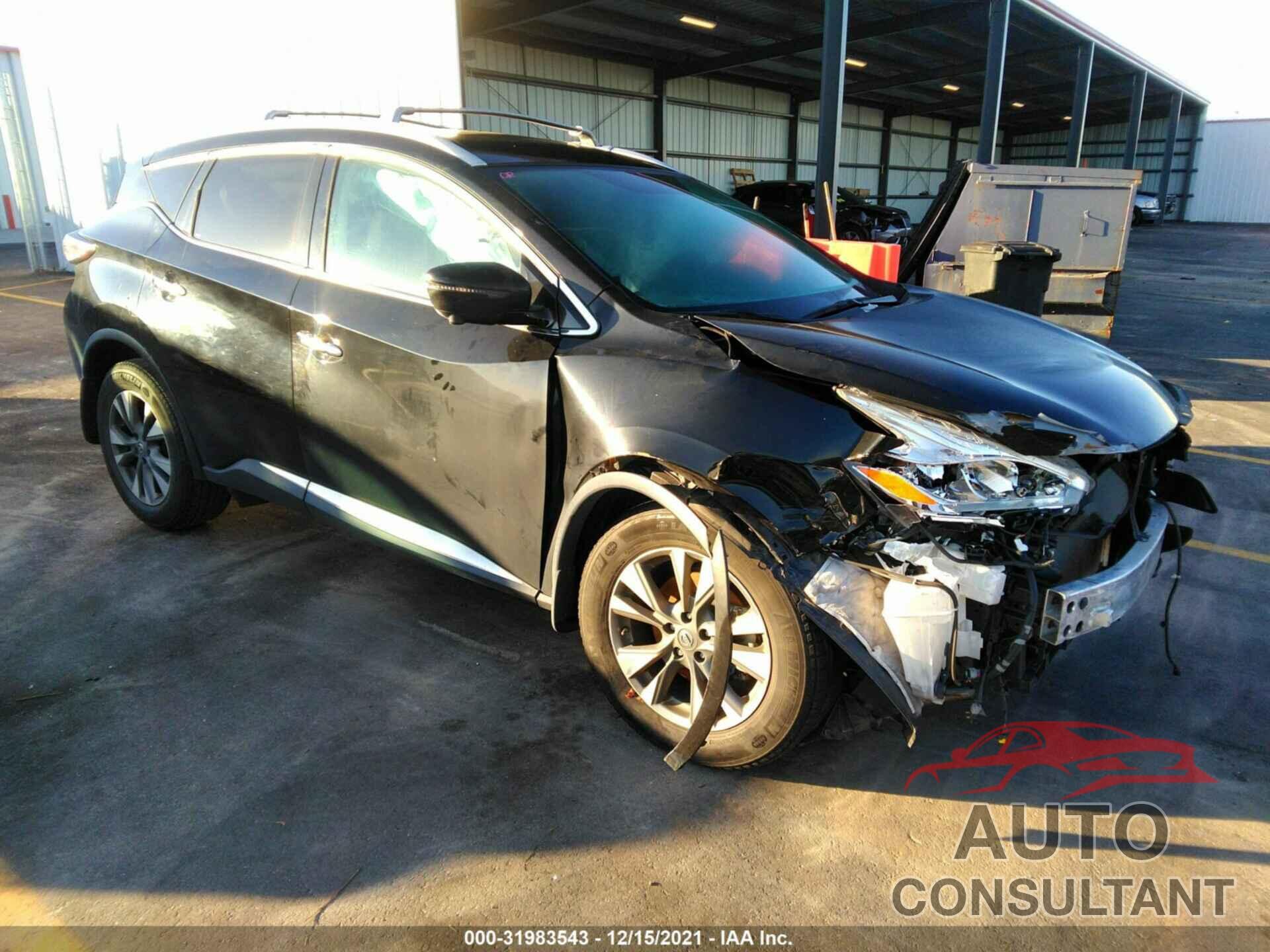 NISSAN MURANO 2017 - 5N1AZ2MG6HN164232