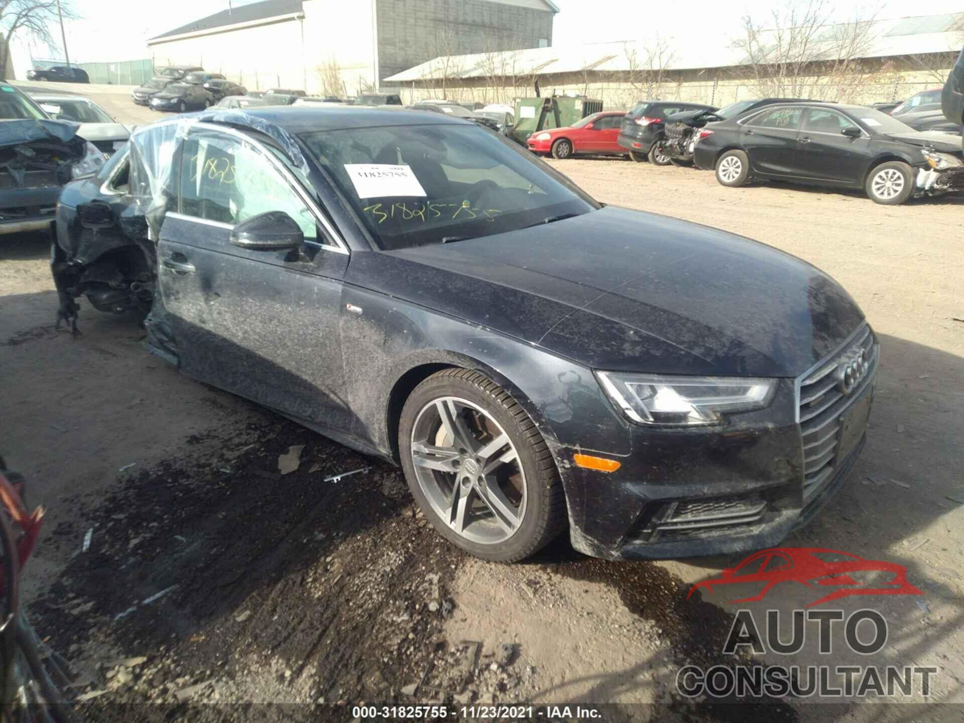 AUDI A4 2017 - WAUENAF42HN021564