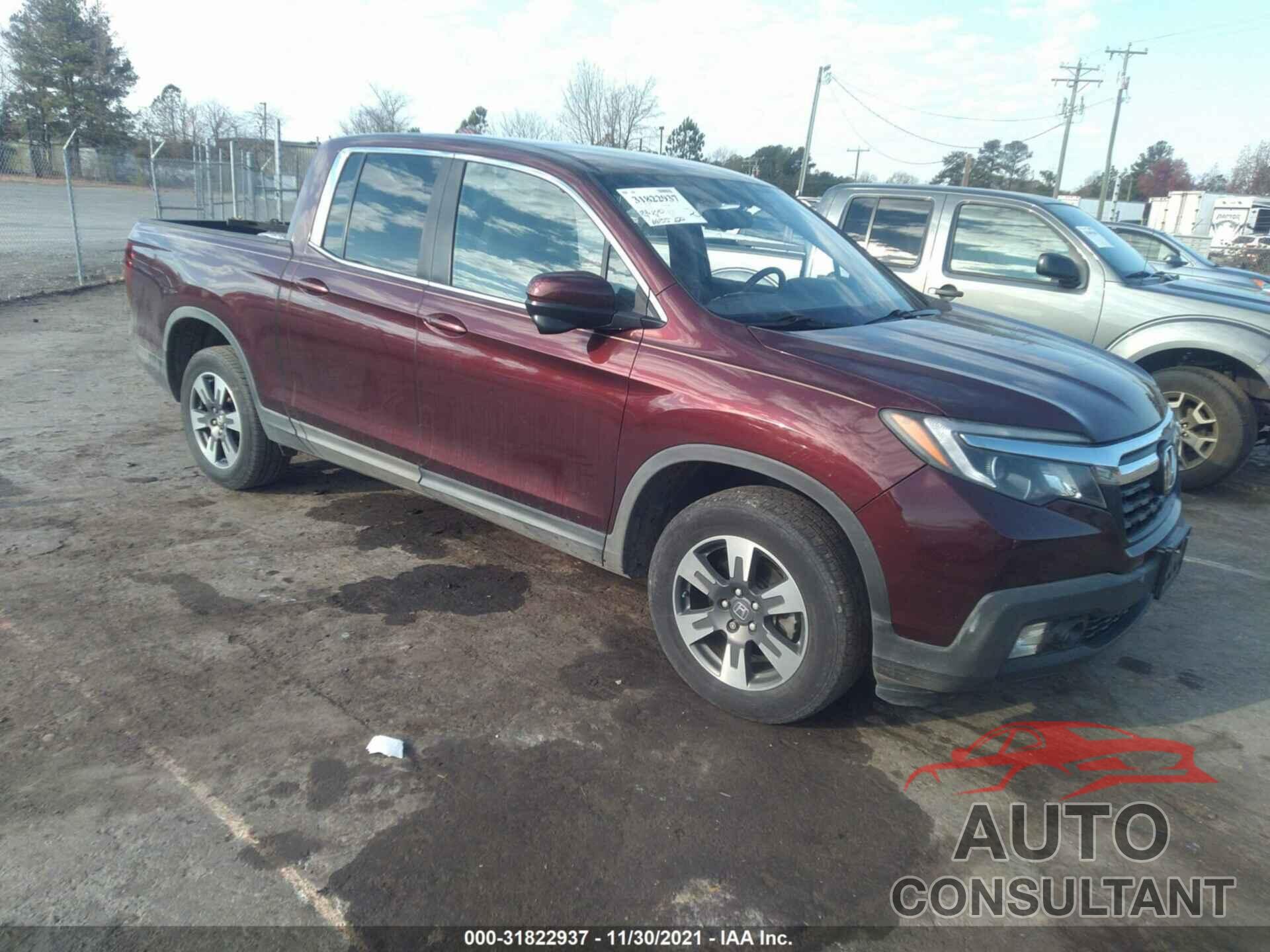 HONDA RIDGELINE 2017 - 5FPYK3F63HB036201