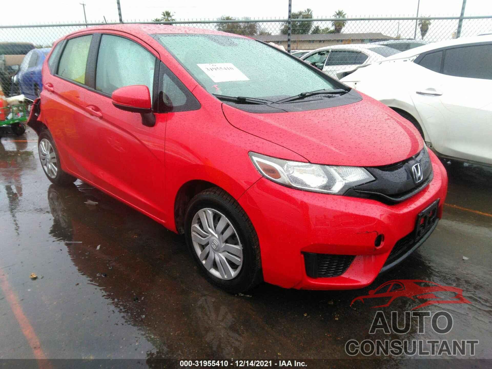 HONDA FIT 2016 - JHMGK5H52GX027187
