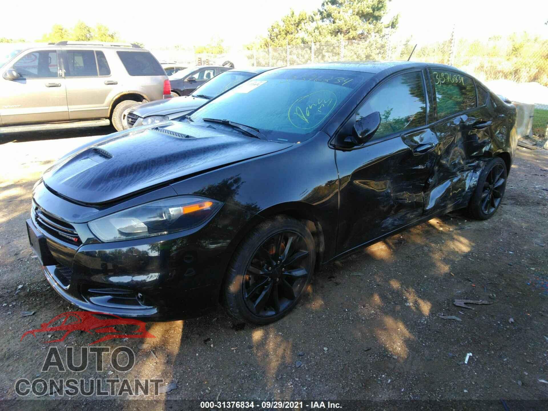DODGE DART 2016 - 1C3CDFEB3GD729017