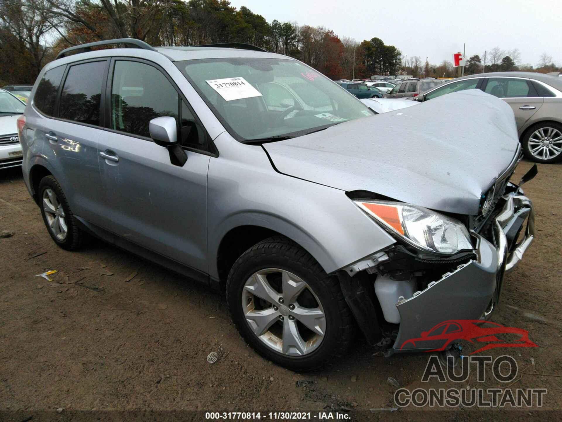 SUBARU FORESTER 2016 - JF2SJAGC8GH475890