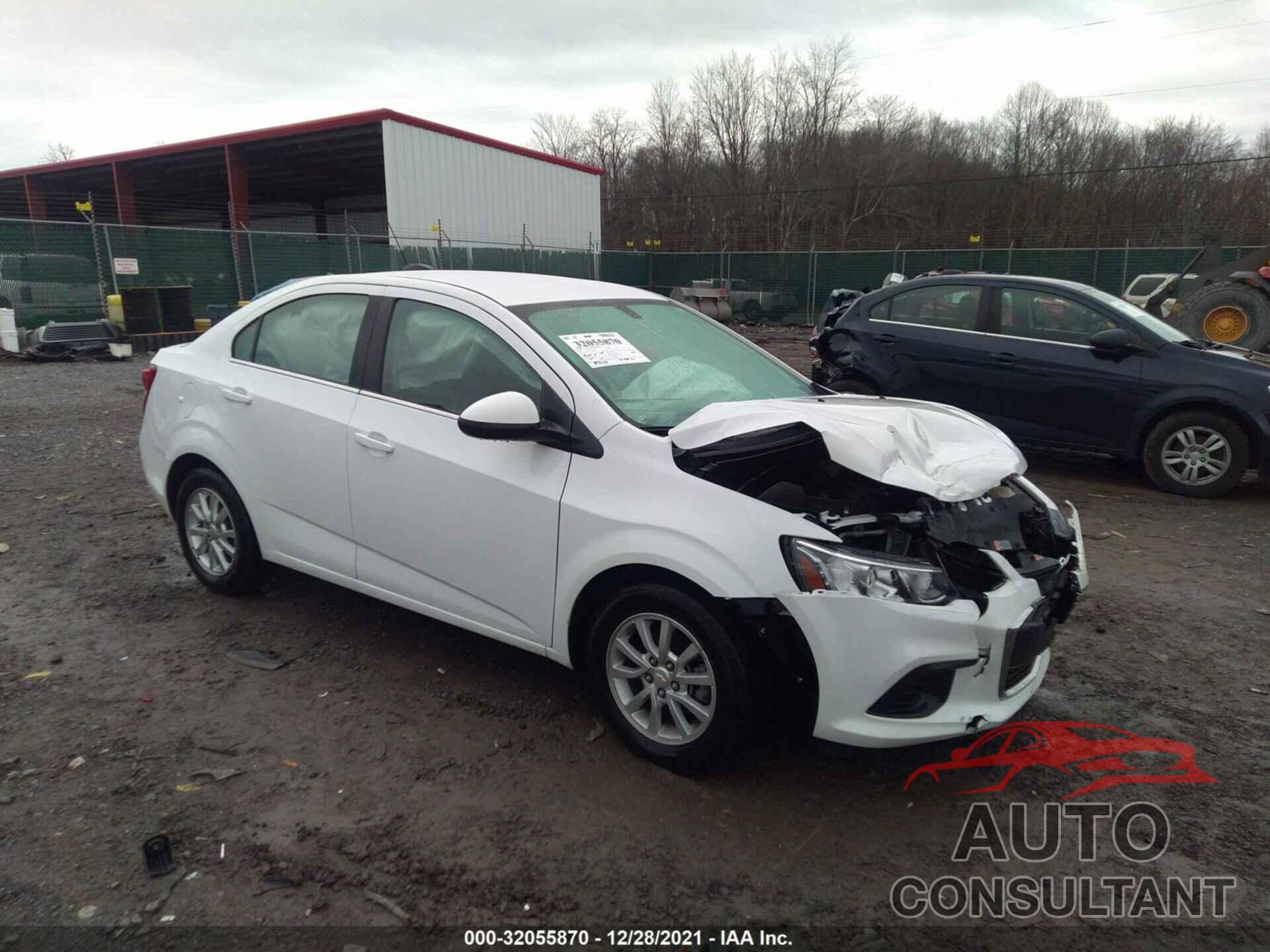 CHEVROLET SONIC 2020 - 1G1JD5SB3L4137959