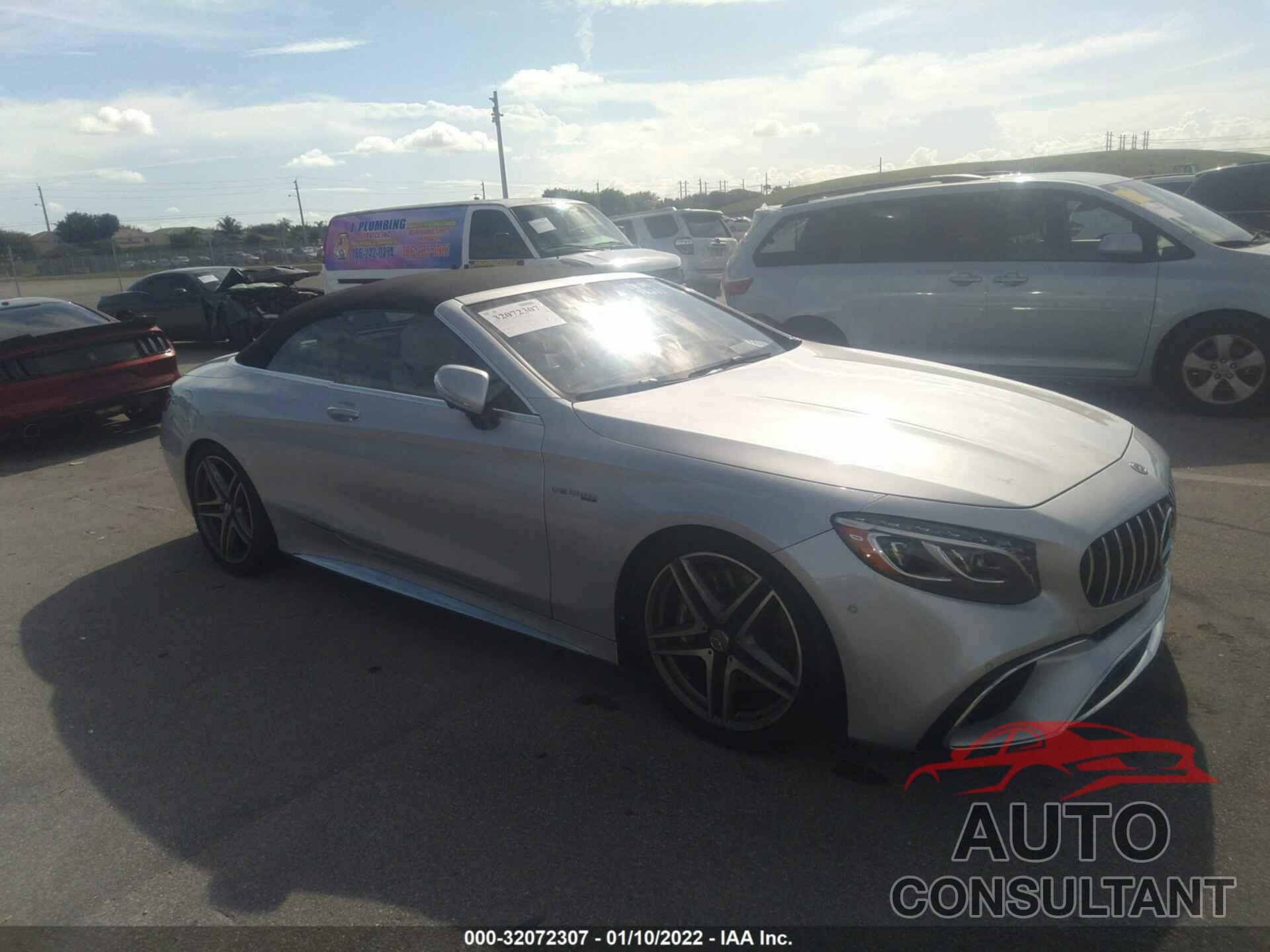 MERCEDES-BENZ S-CLASS 2018 - WDDXK8JB5JA031804