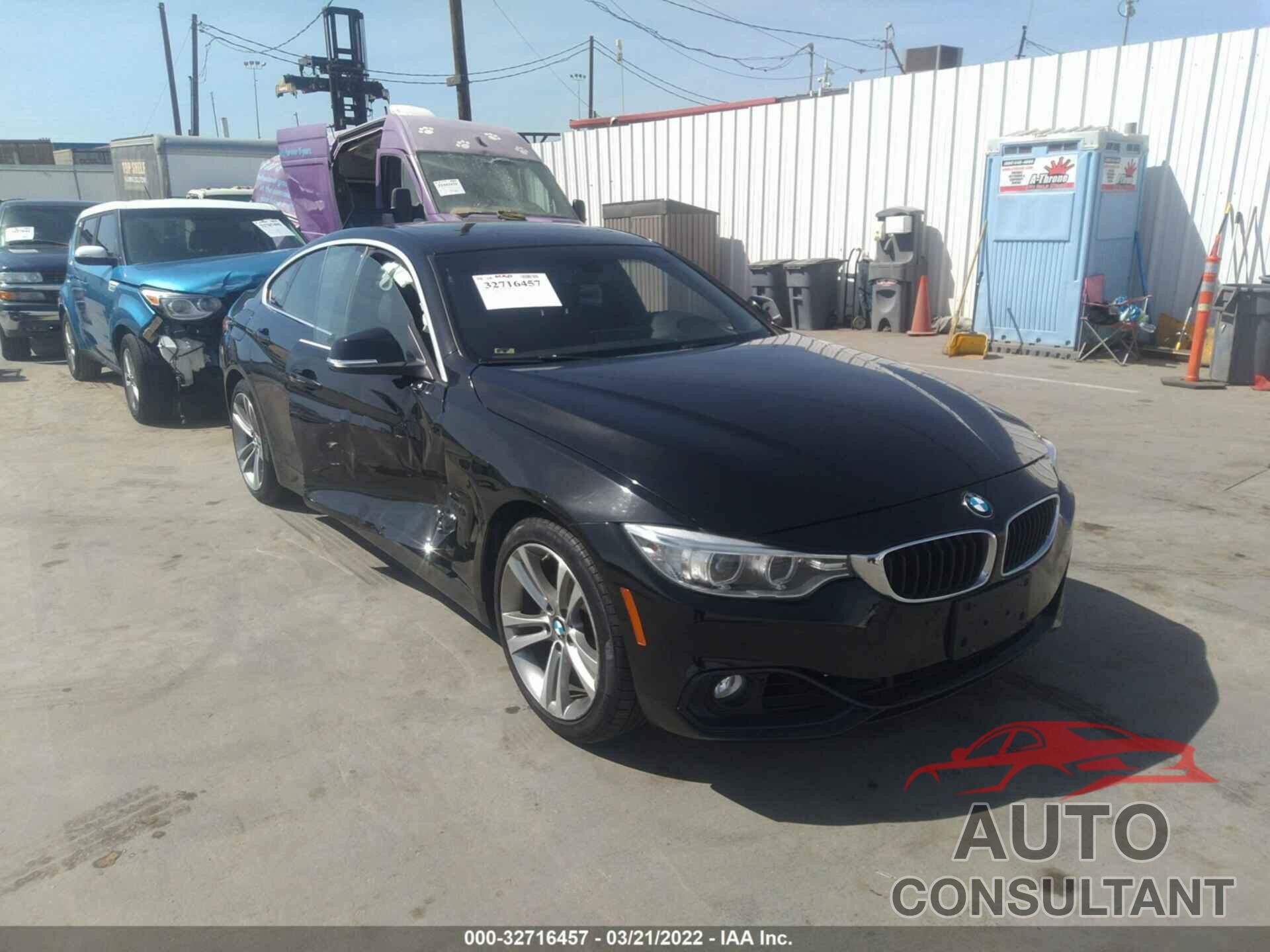 BMW 4 SERIES 2016 - WBA4A9C52GG506602