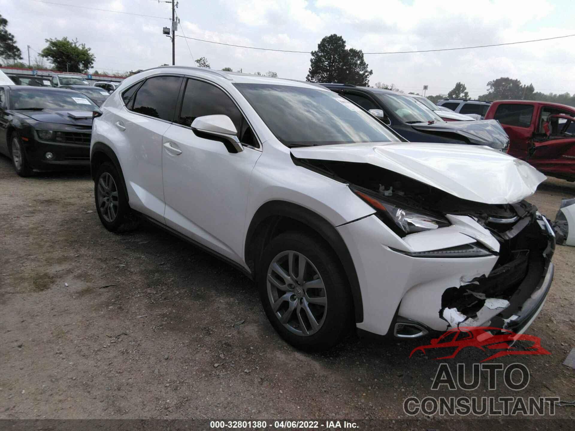 LEXUS NX 200T 2016 - JTJYARBZ7G2039261