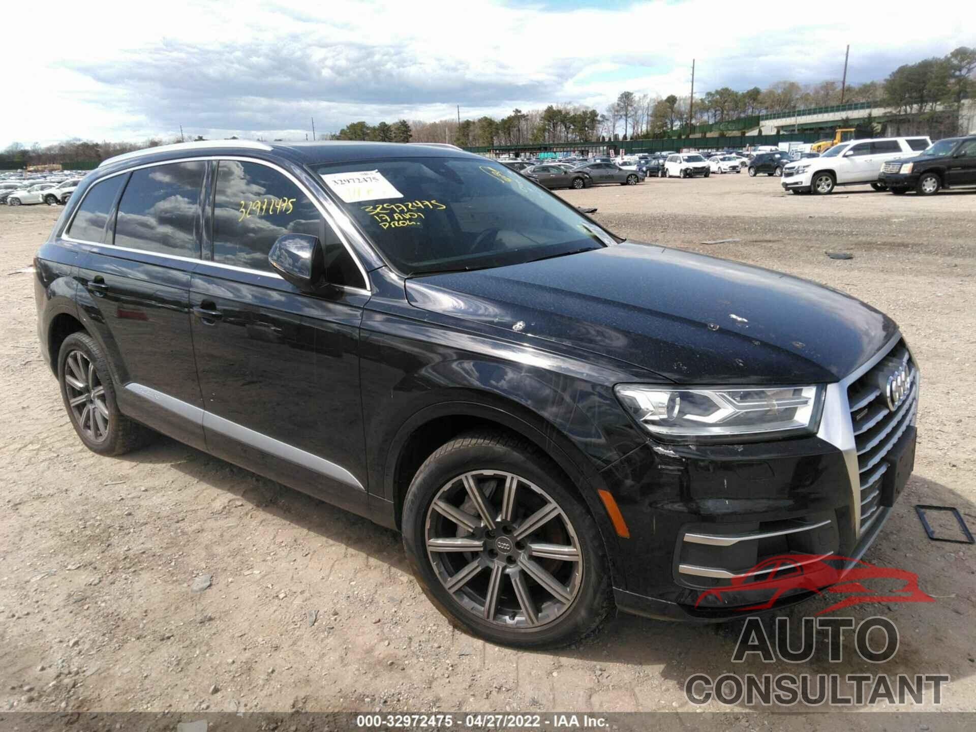 AUDI Q7 2017 - WA1AHAF76HD039875