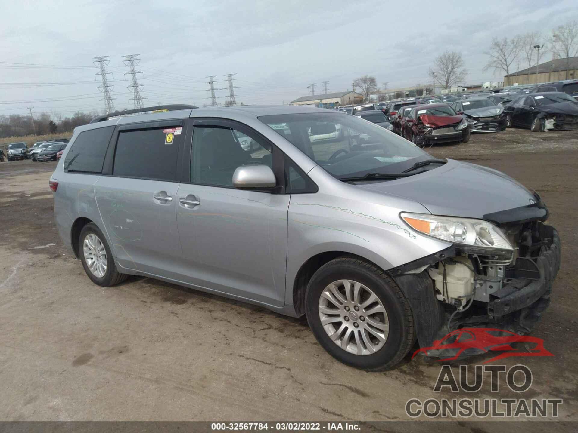 TOYOTA SIENNA 2016 - 5TDYK3DC7GS696009