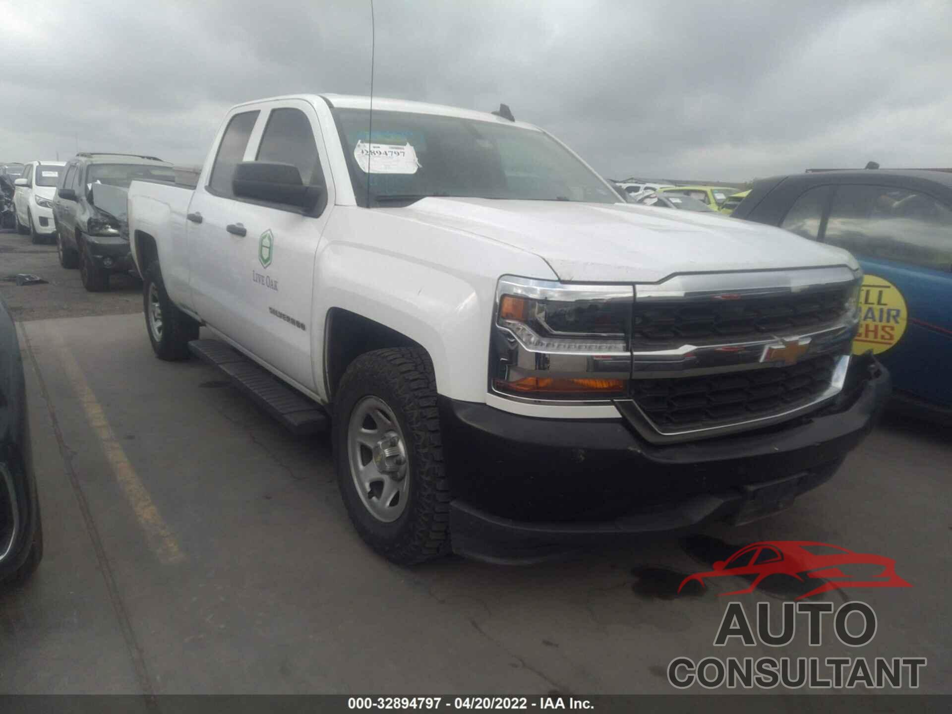 CHEVROLET SILVERADO 1500 2016 - 1GCRCNEC8GZ203500