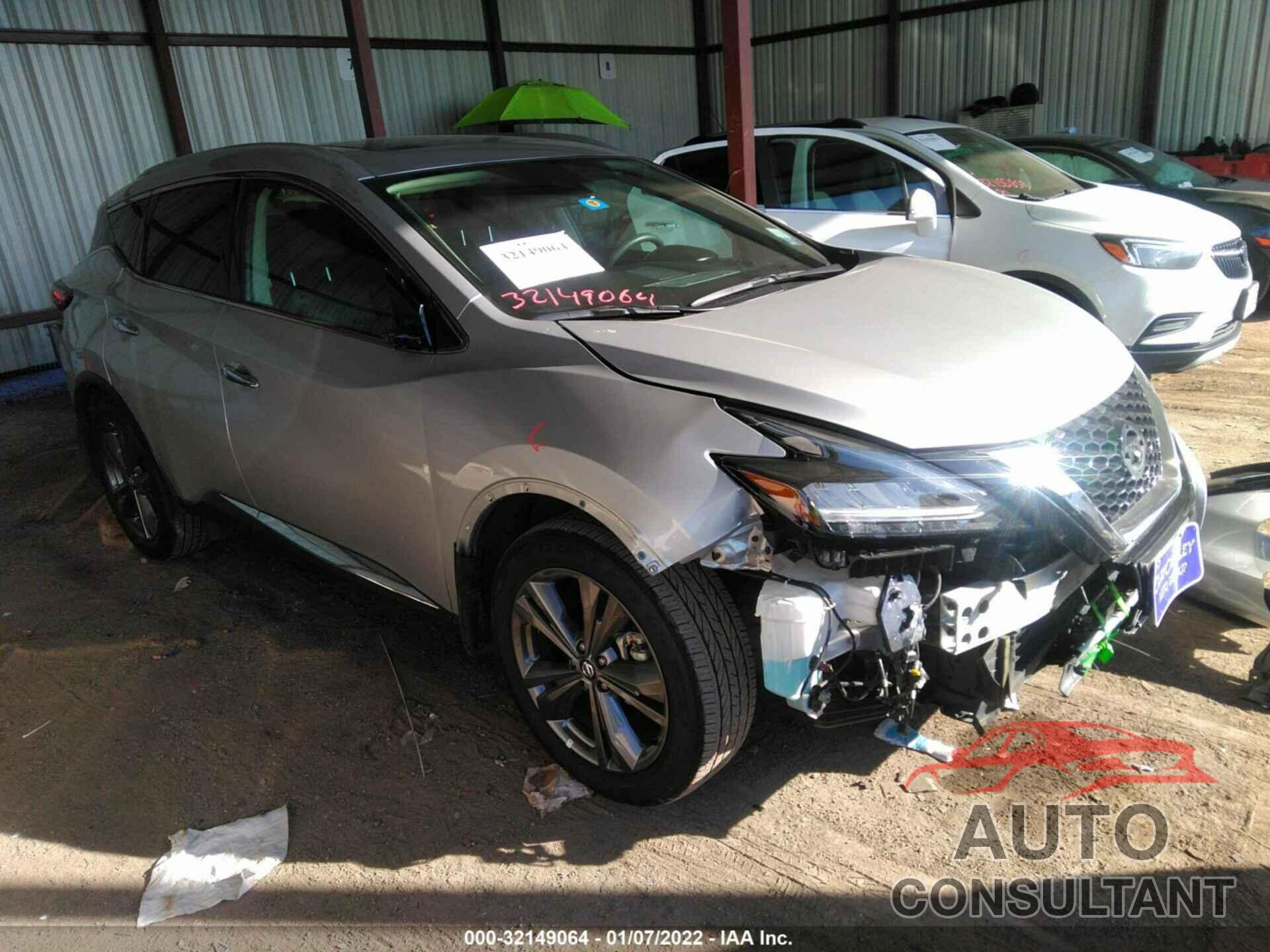 NISSAN MURANO 2021 - 5N1AZ2DJ8MC102140