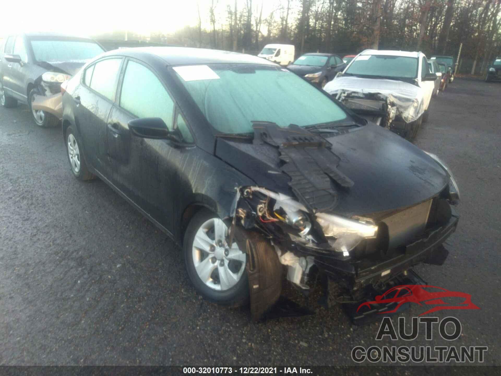 KIA FORTE 2016 - KNAFK4A68G5614433