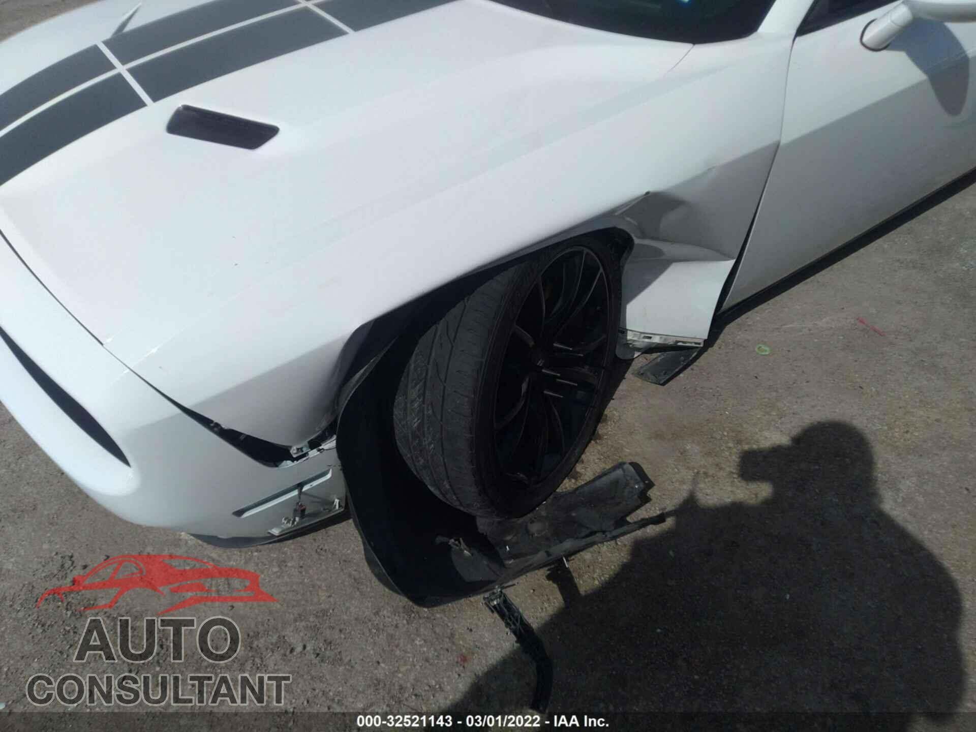 DODGE CHALLENGER 2017 - 2C3CDZAG3HH651989