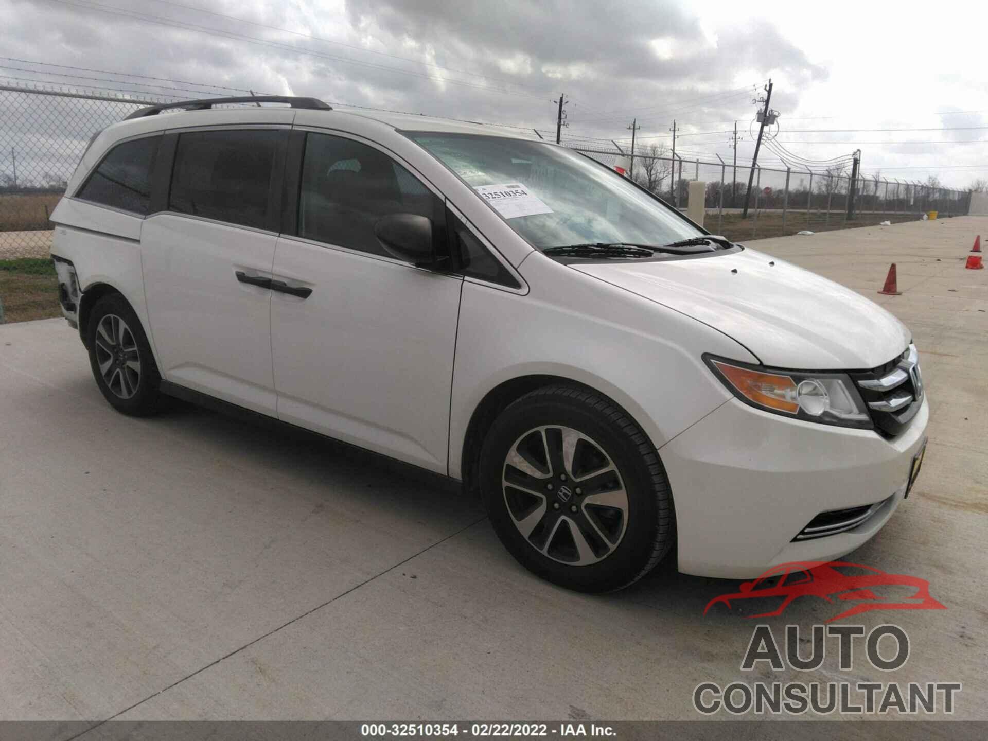 HONDA ODYSSEY 2016 - 5FNRL5H25GB133513