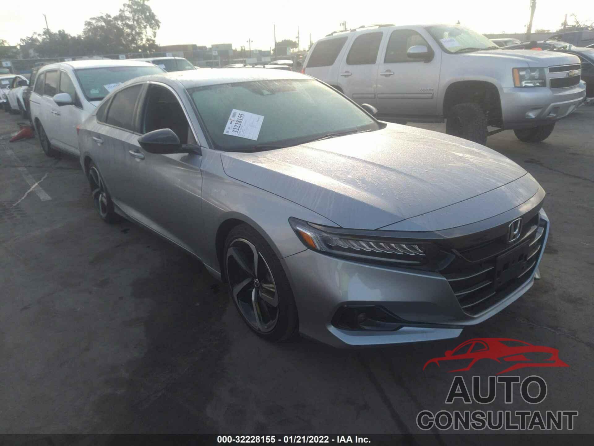 HONDA ACCORD SEDAN 2021 - 1HGCV1F35MA080063