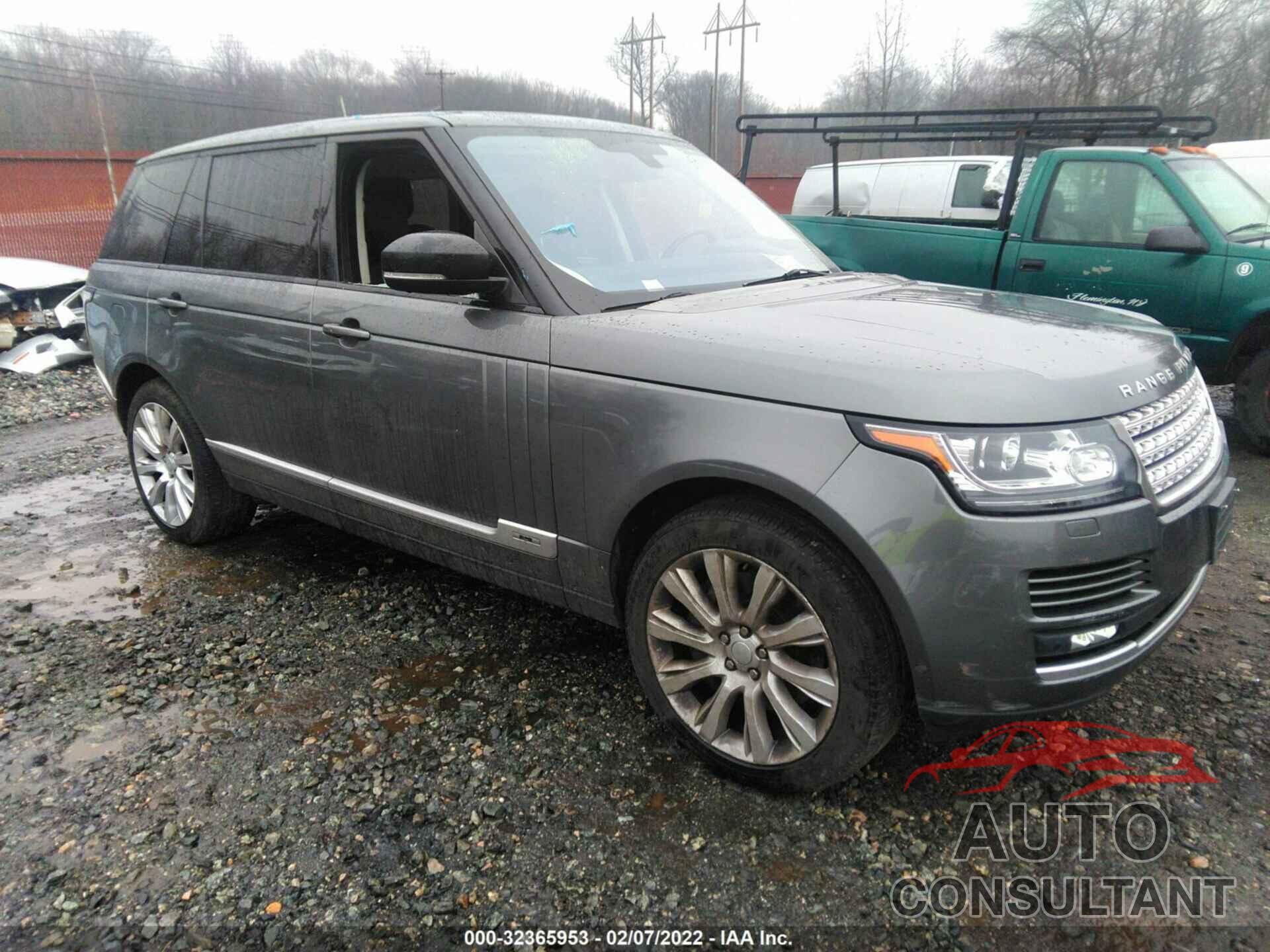 LAND ROVER RANGE ROVER 2016 - SALGS3EF0GA246082