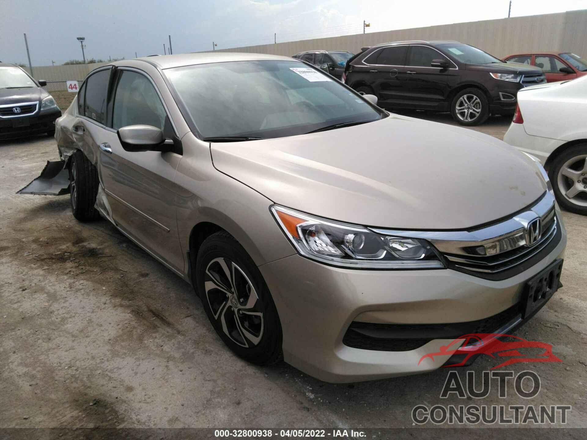 HONDA ACCORD SEDAN 2017 - 1HGCR2F31HA270684