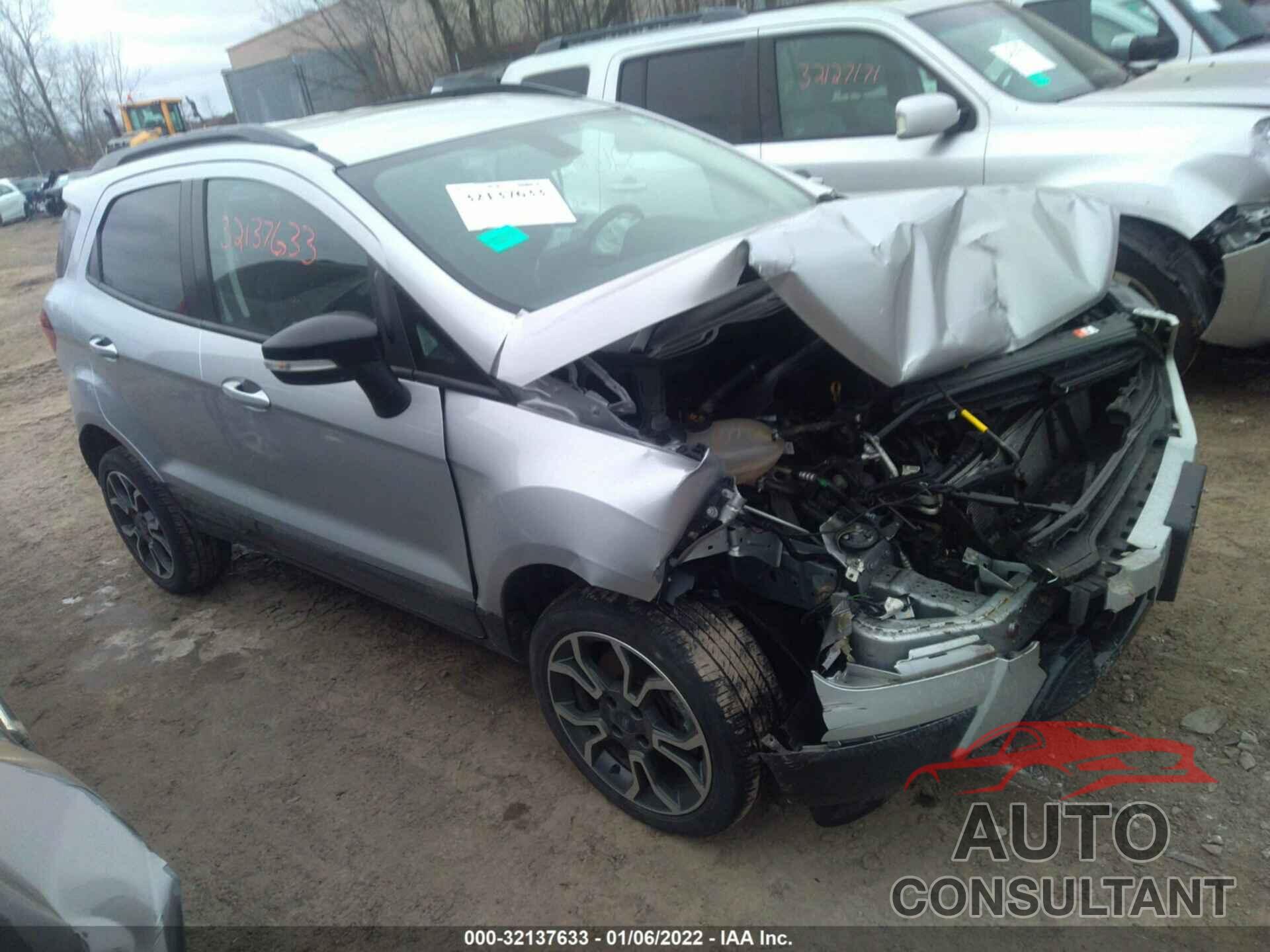 FORD ECOSPORT 2019 - MAJ6S3JL5KC254454