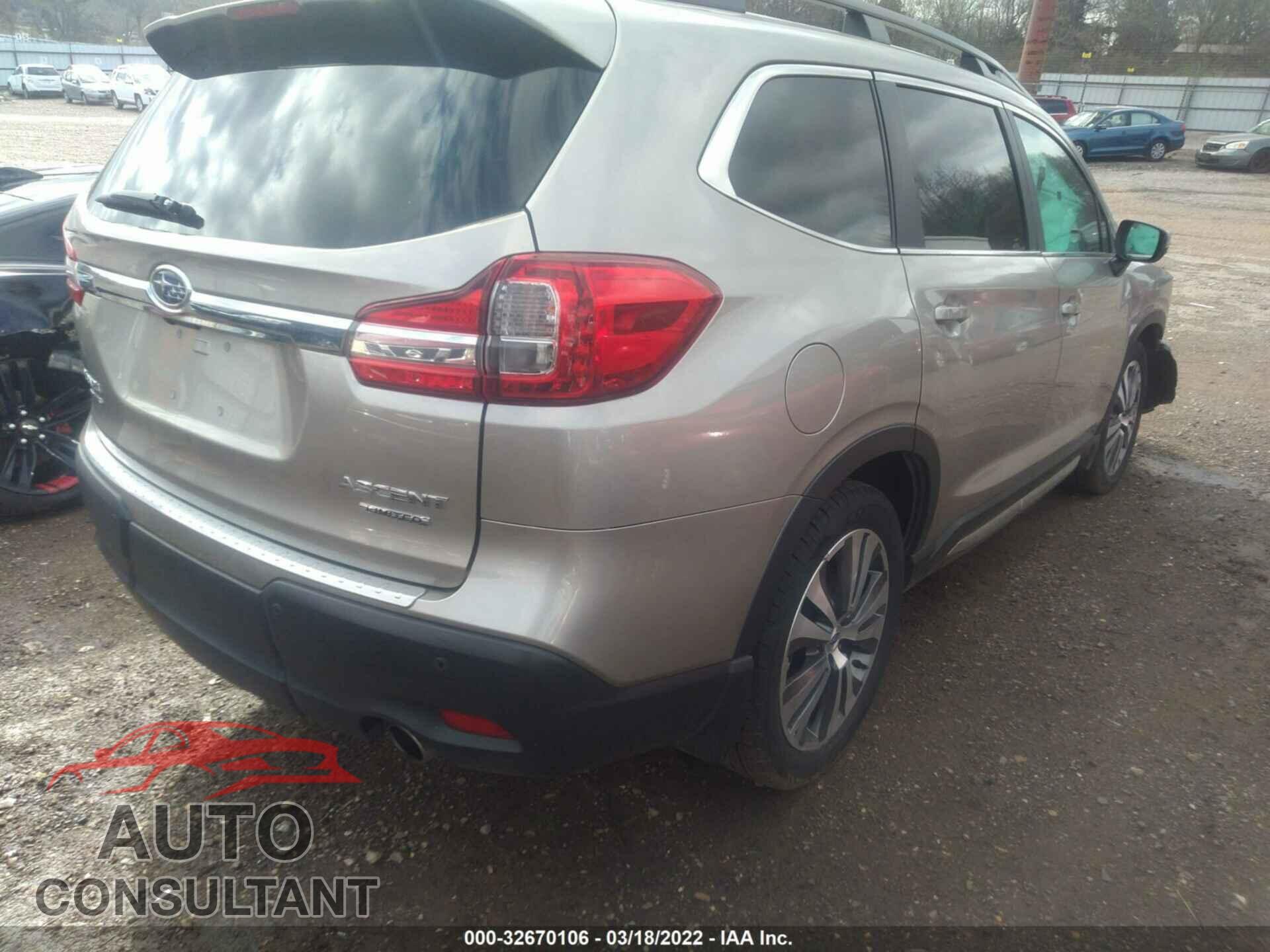 SUBARU ASCENT 2020 - 4S4WMAPD5L3463473