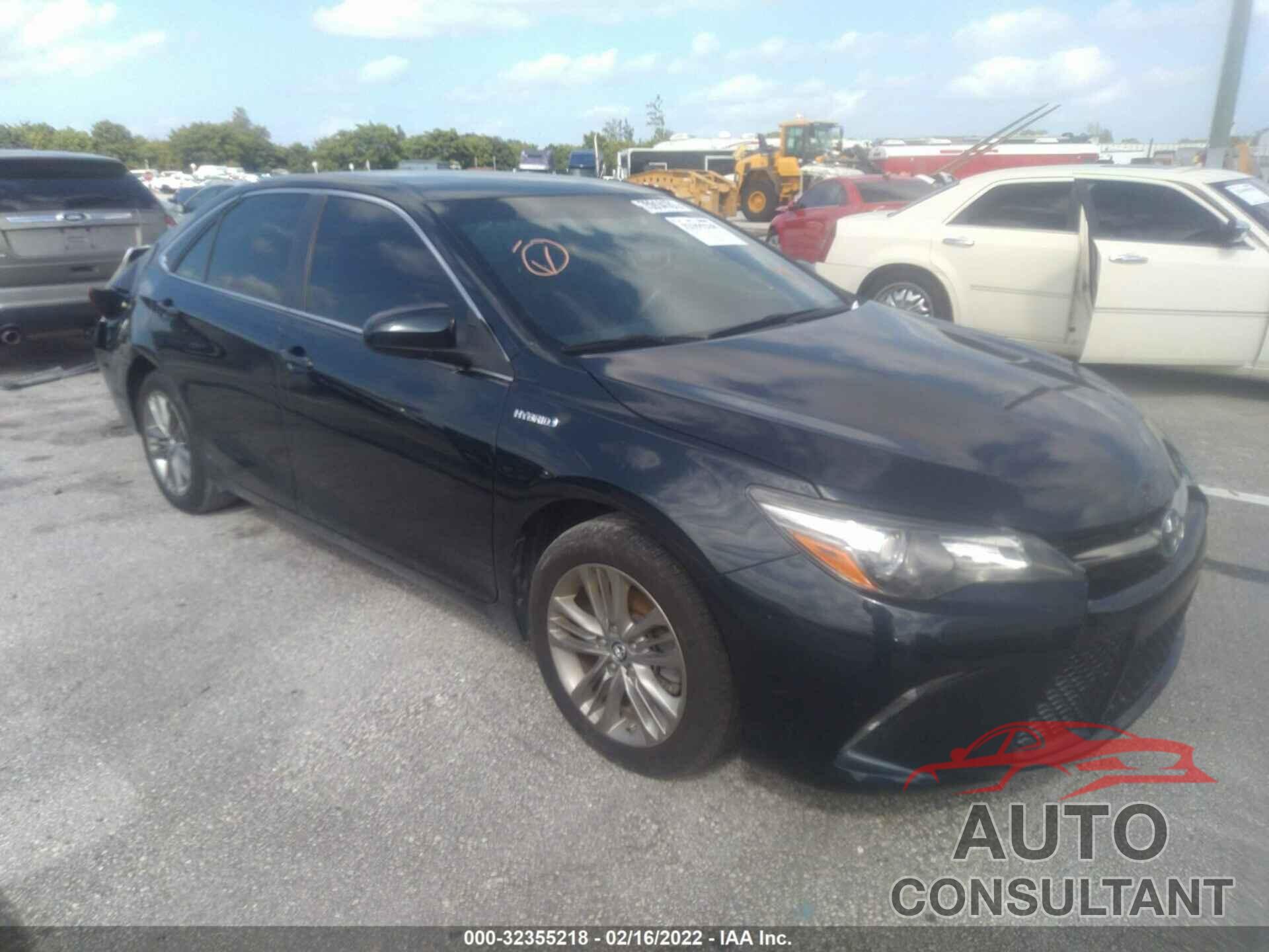 TOYOTA CAMRY 2017 - 4T1BD1FK1HU227337