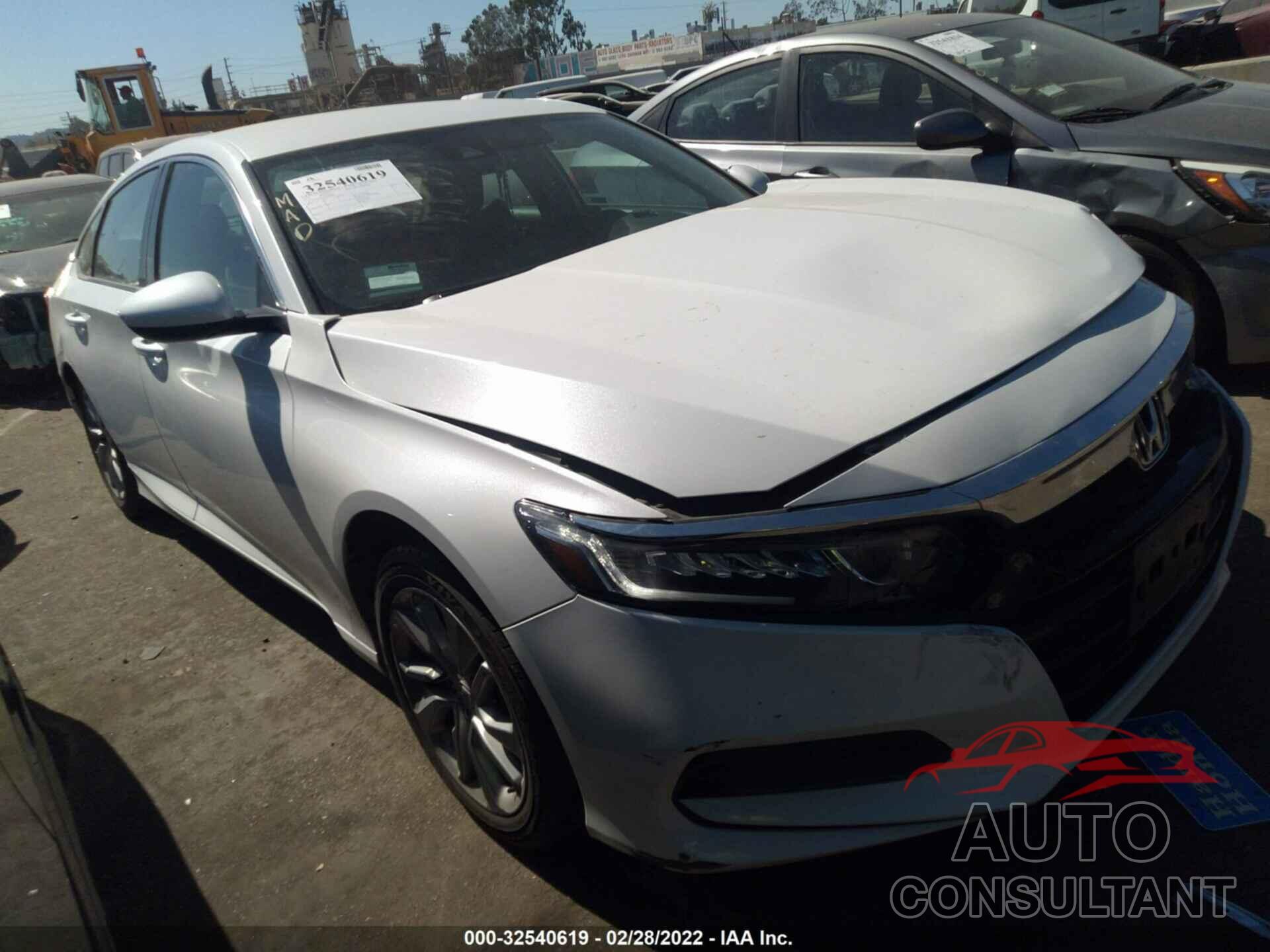 HONDA ACCORD SEDAN 2018 - 1HGCV1F10JA229988