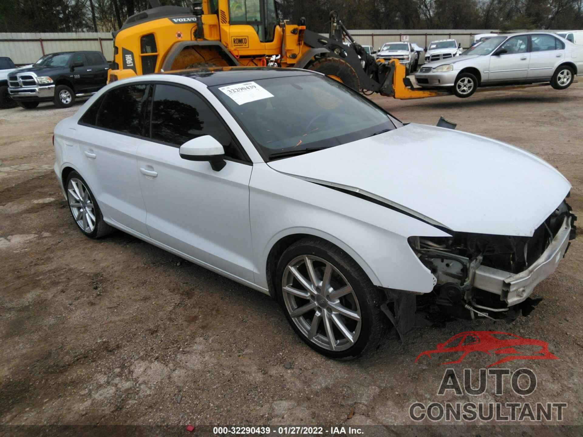 AUDI A3 2016 - WAUA7GFFXG1019435