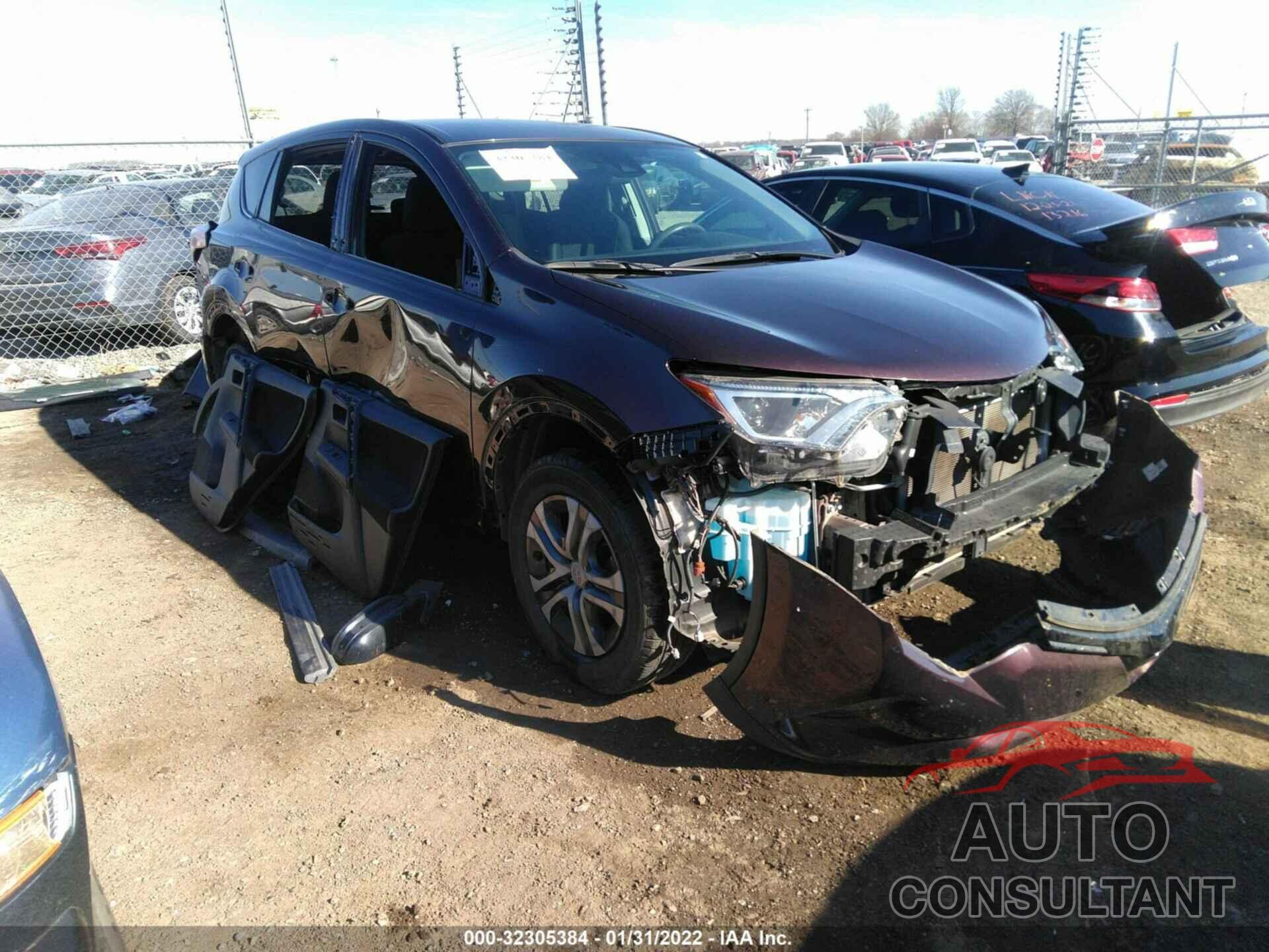 TOYOTA RAV4 2017 - 2T3ZFREVXHW400136