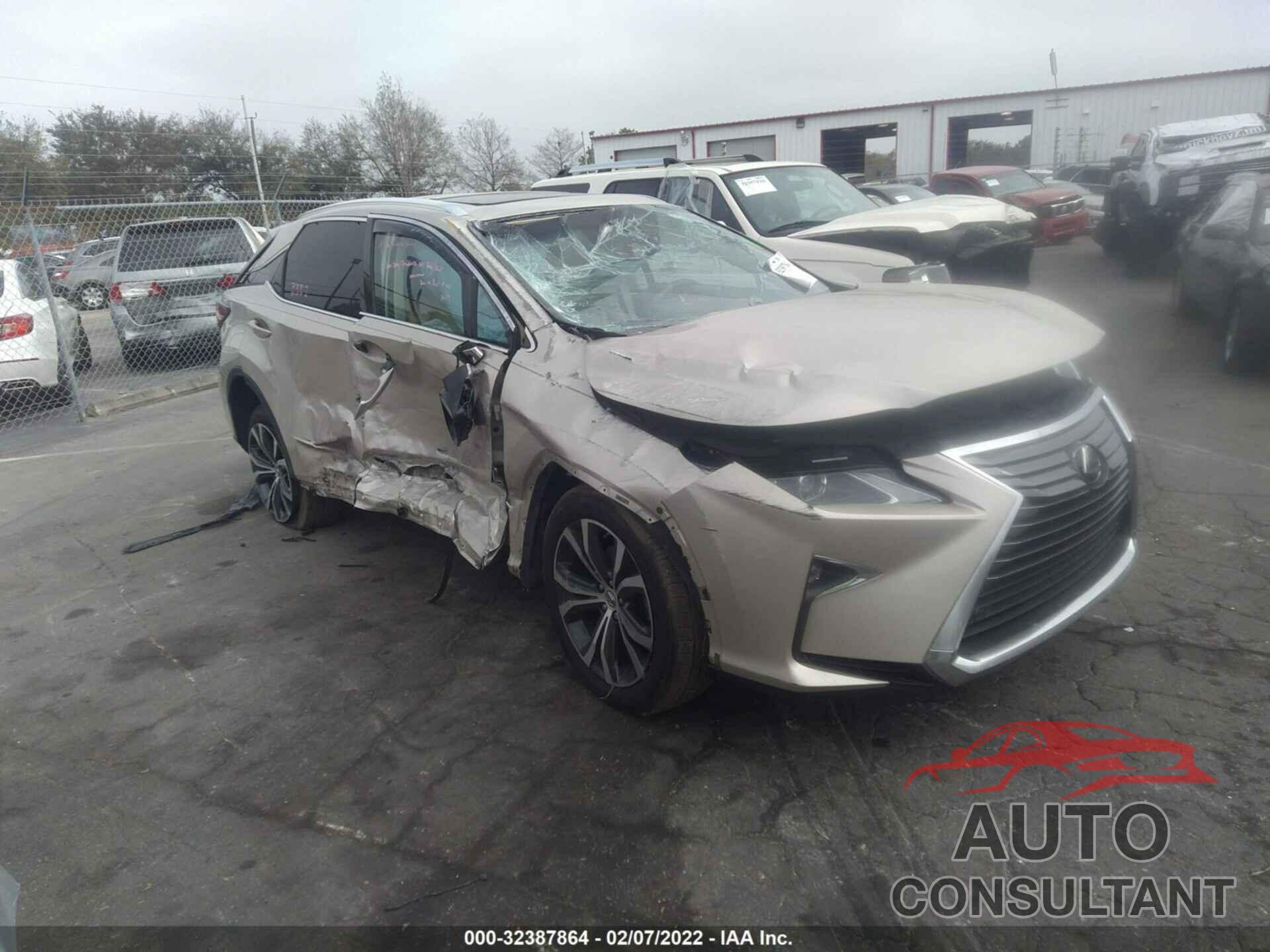 LEXUS RX 350 2016 - 2T2ZZMCA7GC004793