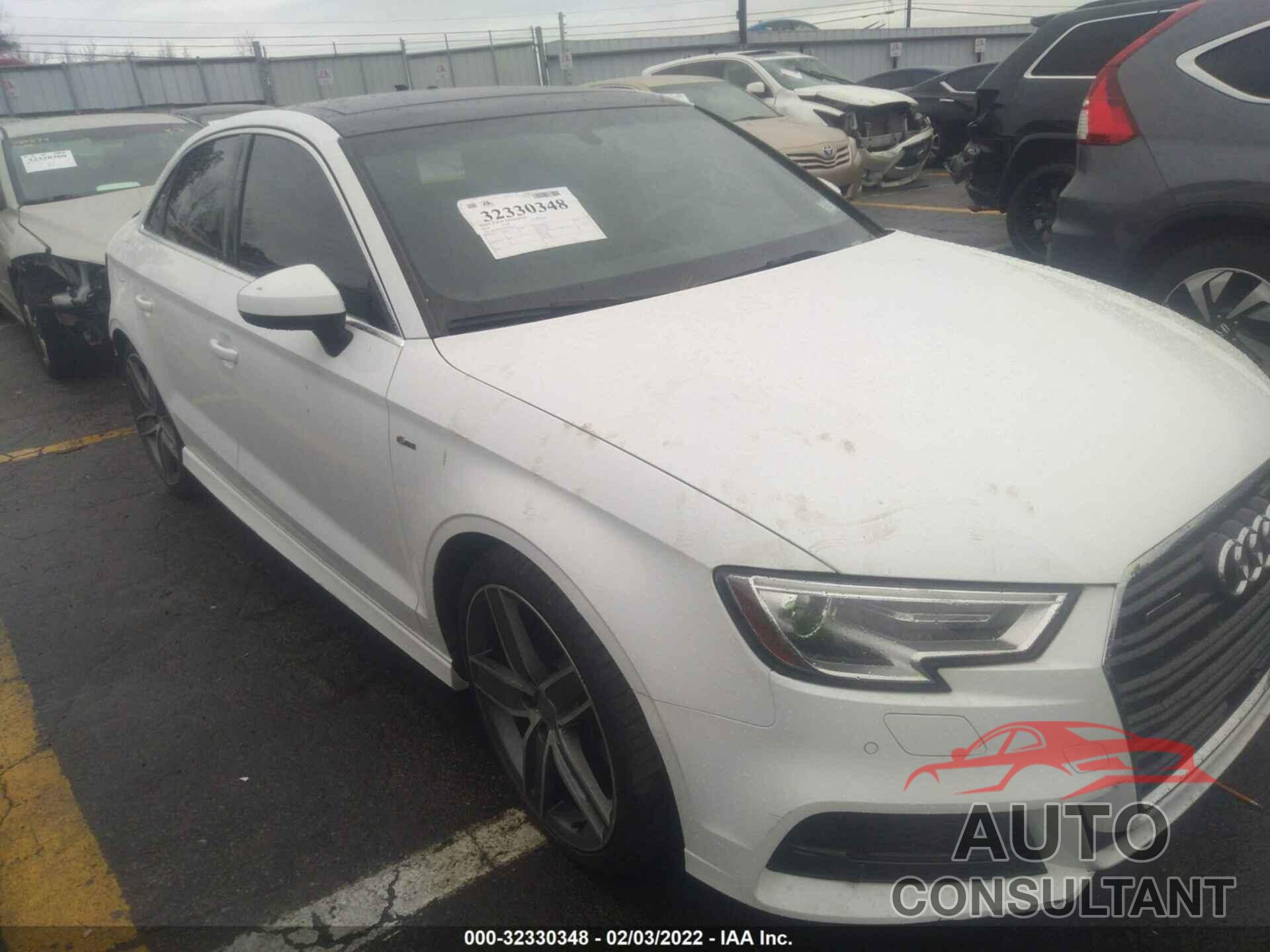 AUDI A3 SEDAN 2018 - WAUJ8GFF9J1000525