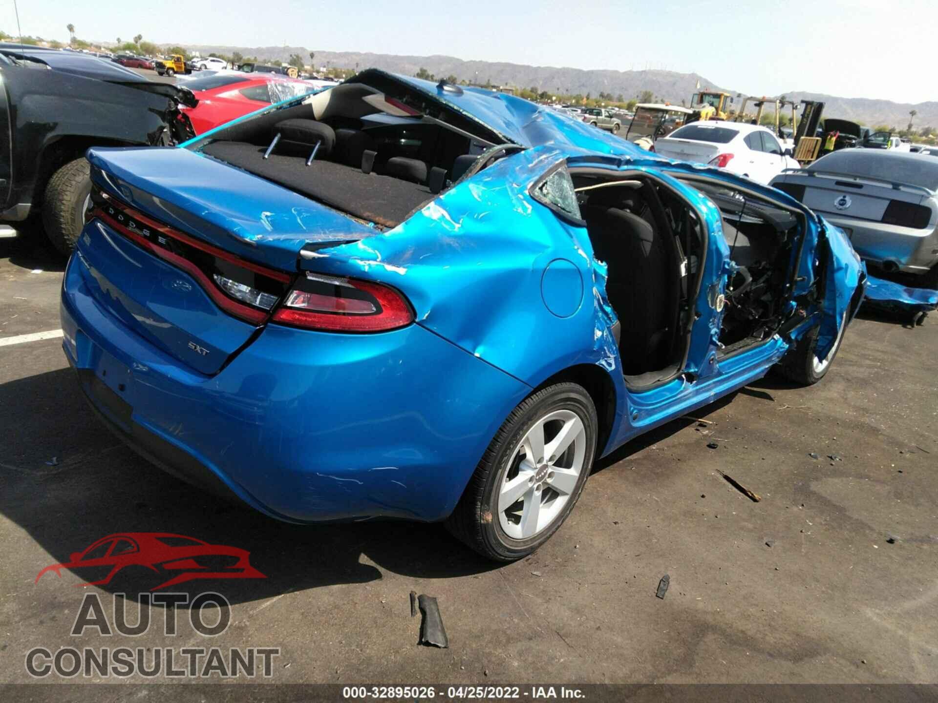 DODGE DART 2016 - 1C3CDFBB1GD728713