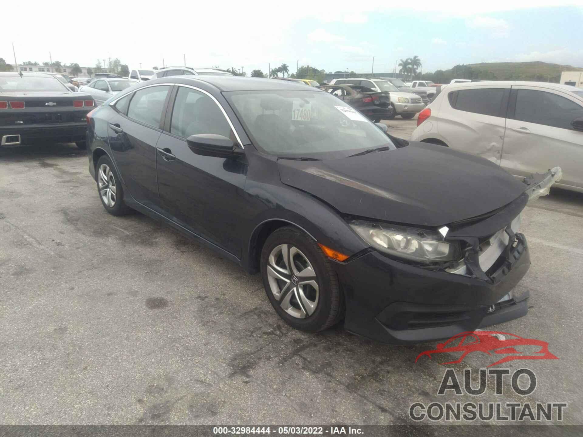 HONDA CIVIC SEDAN 2016 - 19XFC2F50GE028804