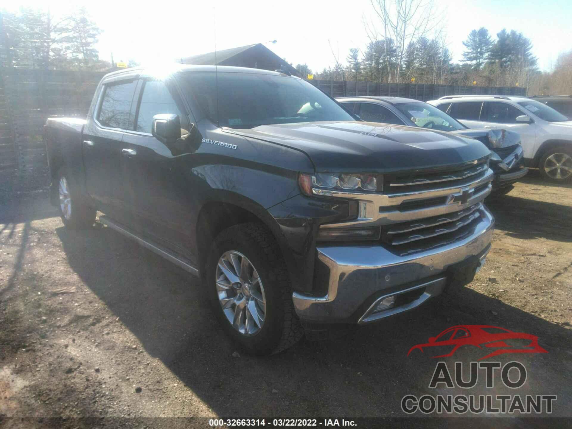 CHEVROLET SILVERADO 1500 2020 - 1GCUYGEL0LZ181459