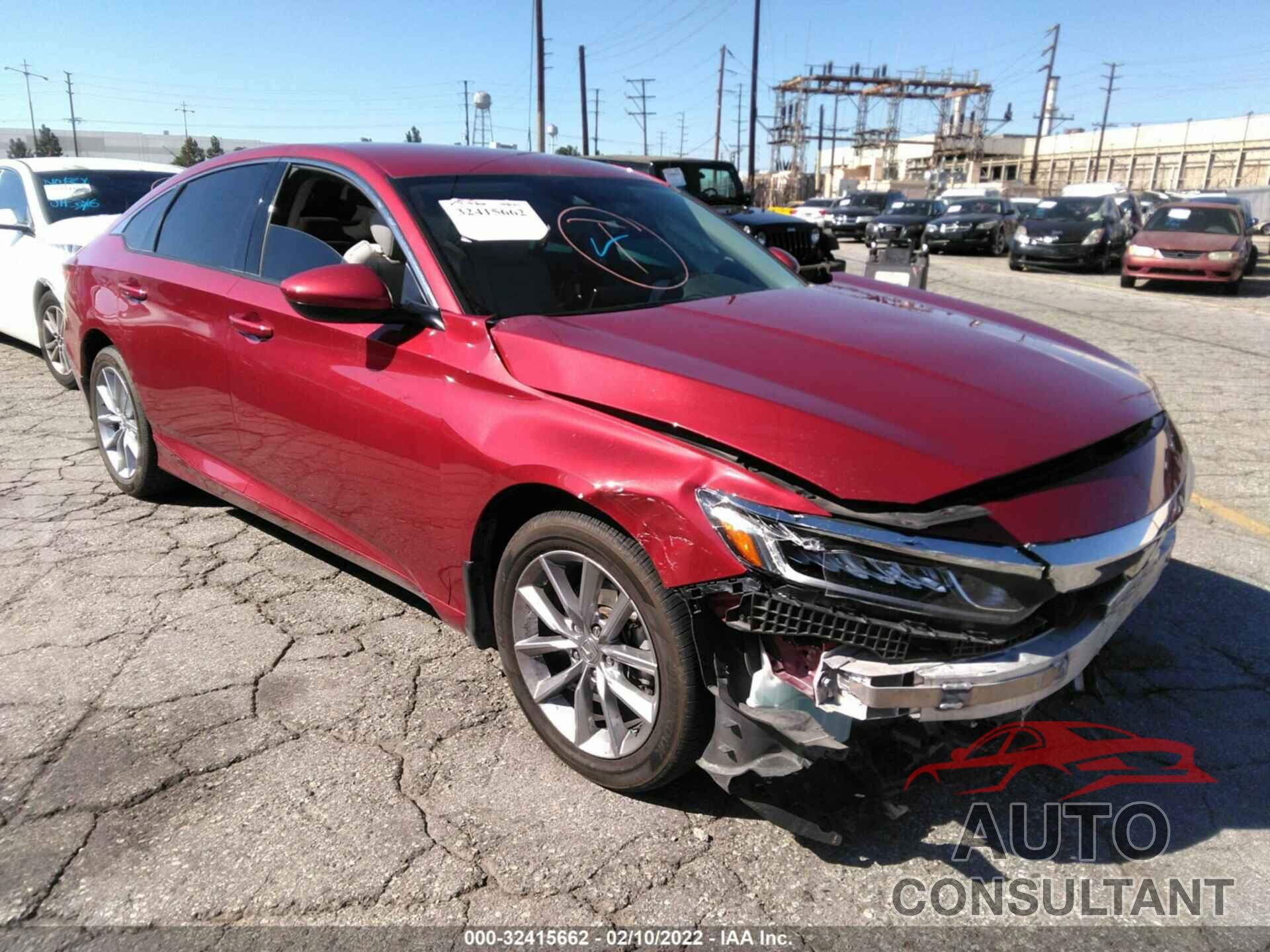 HONDA ACCORD SEDAN 2021 - 1HGCV1F10MA000666