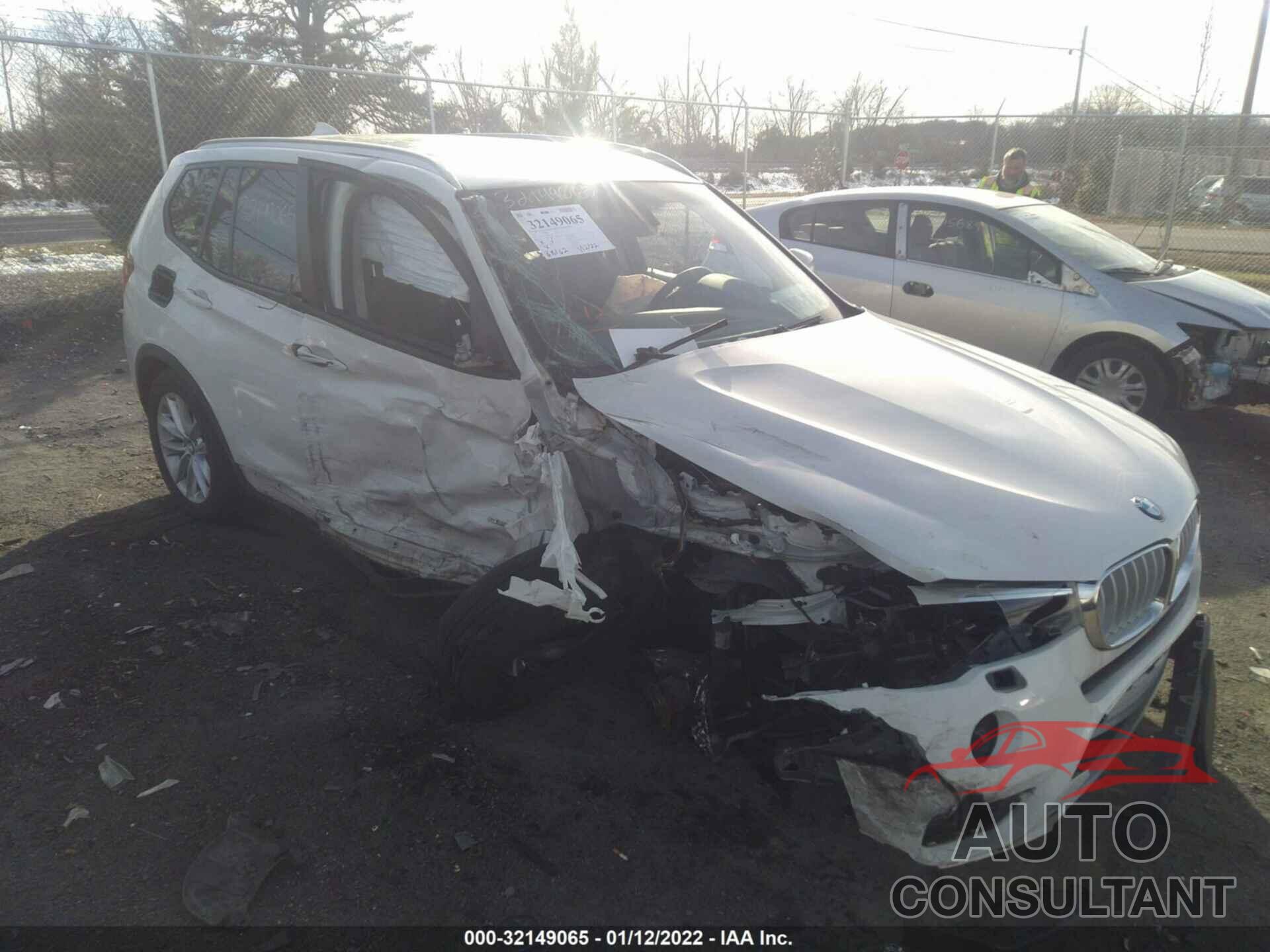 BMW X3 2017 - 5UXWZ7C50H0T43529