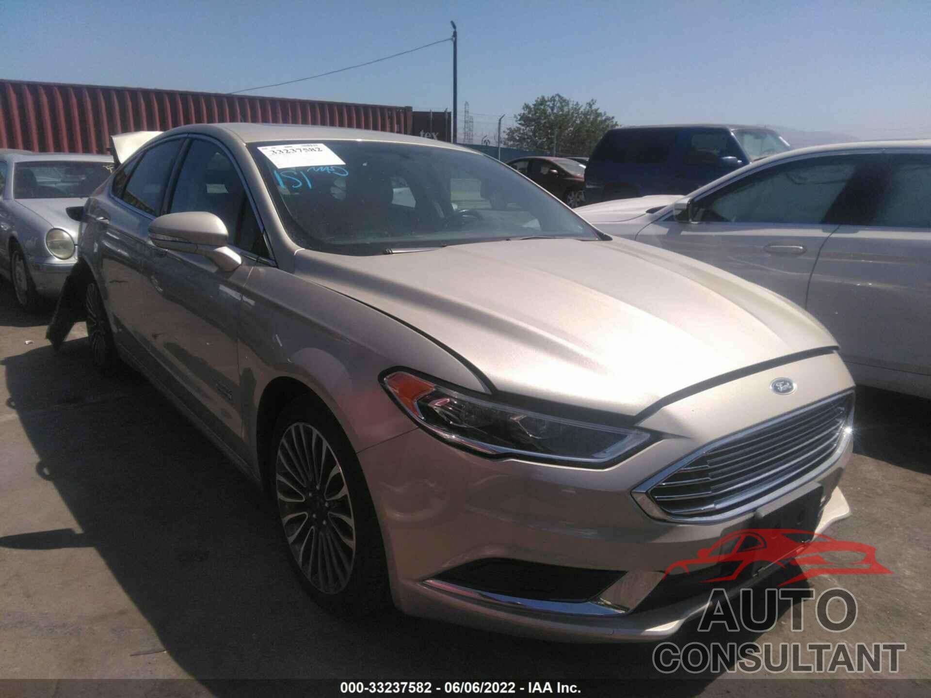 FORD FUSION ENERGI 2018 - 3FA6P0PUXJR150428