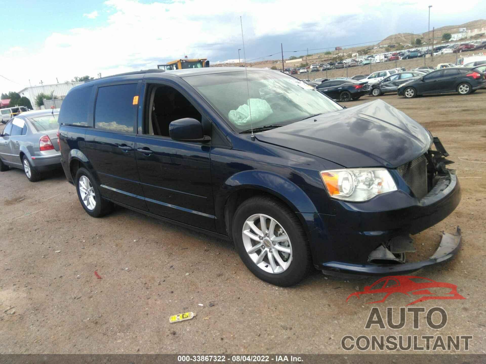 DODGE GRAND CARAVAN 2016 - 2C4RDGCG8GR168224